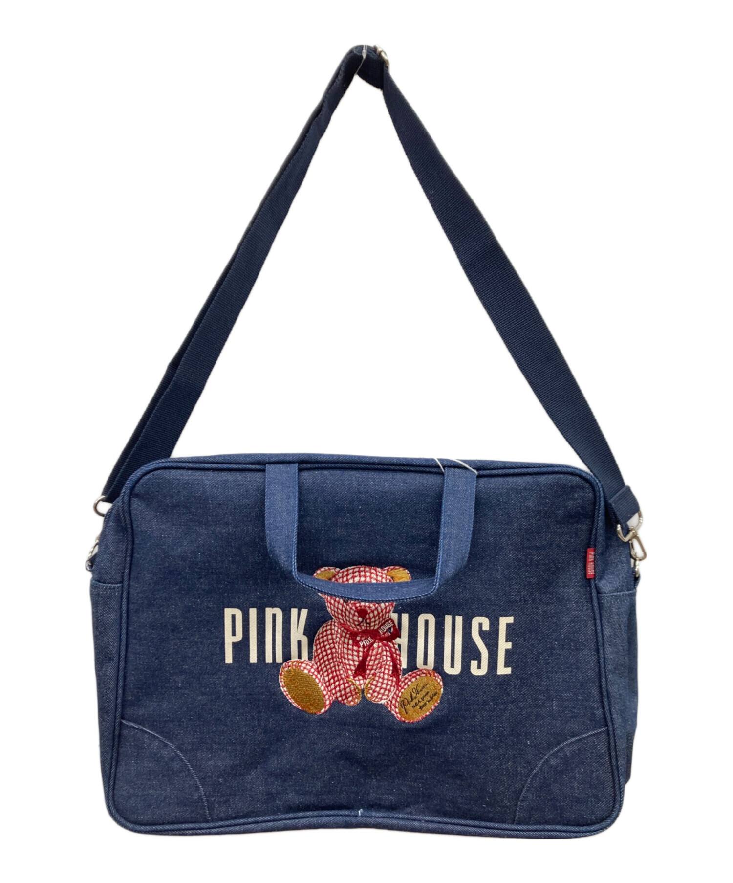 中古・古着通販】PINK HOUSE (ピンクハウス) 2WAYデニボストンバッグ 