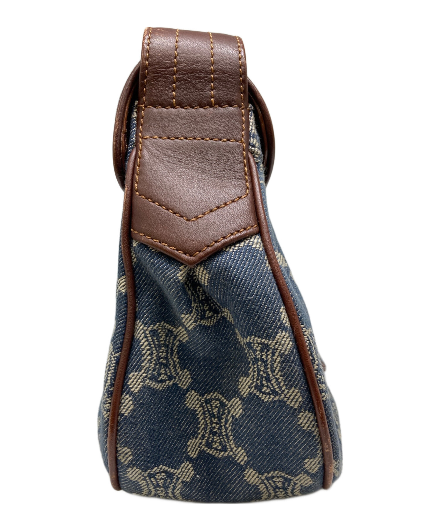美品✨希少✨CELINE パリマカダム トリオンフ デニム　ワンショルダーバッグ 中古・古着通販】CELINE (セリーヌ) パリマカダム デニムワン
