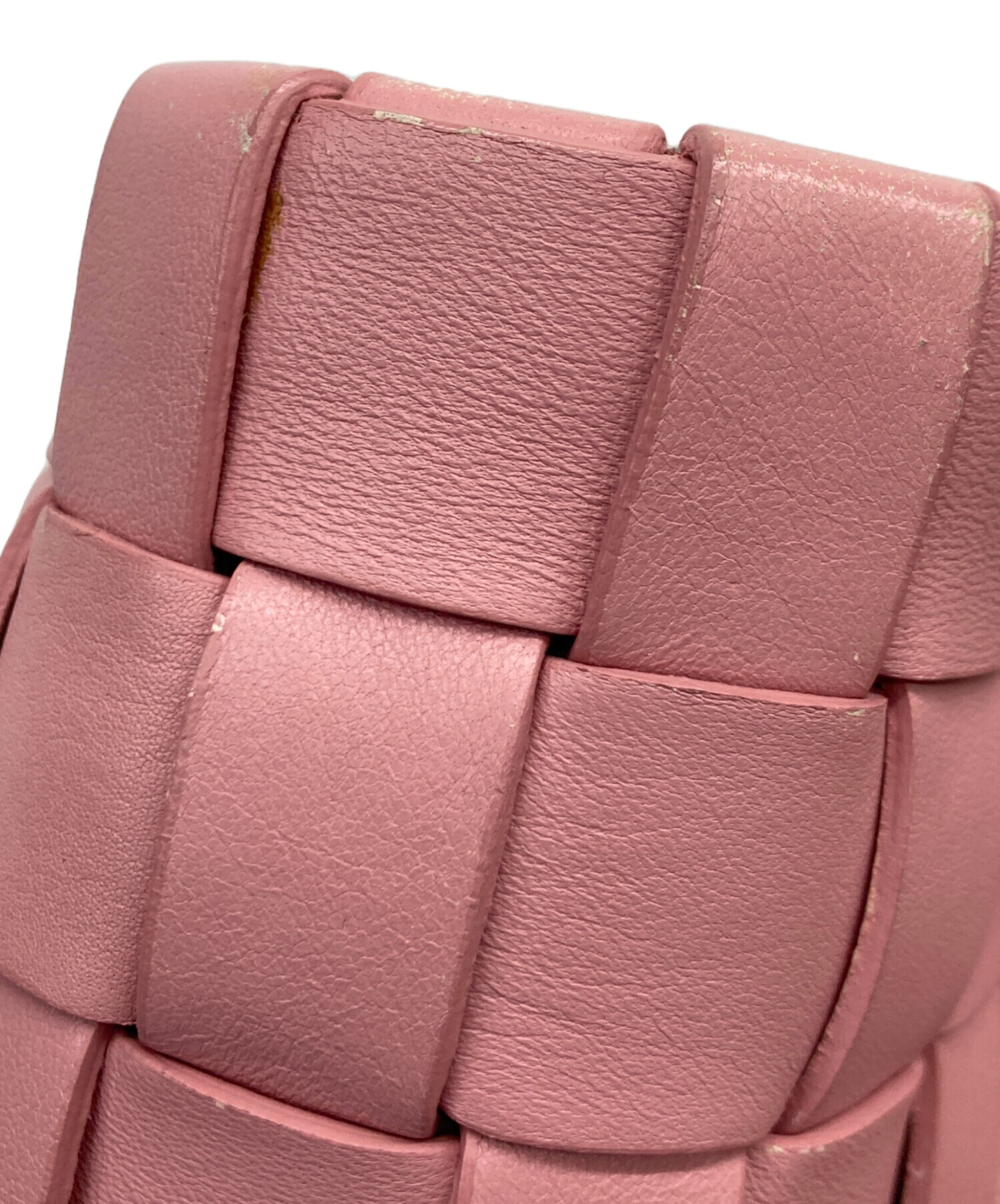 中古・古着通販】MIU MIU (ミュウミュウ) 編み込みレザートートバッグ