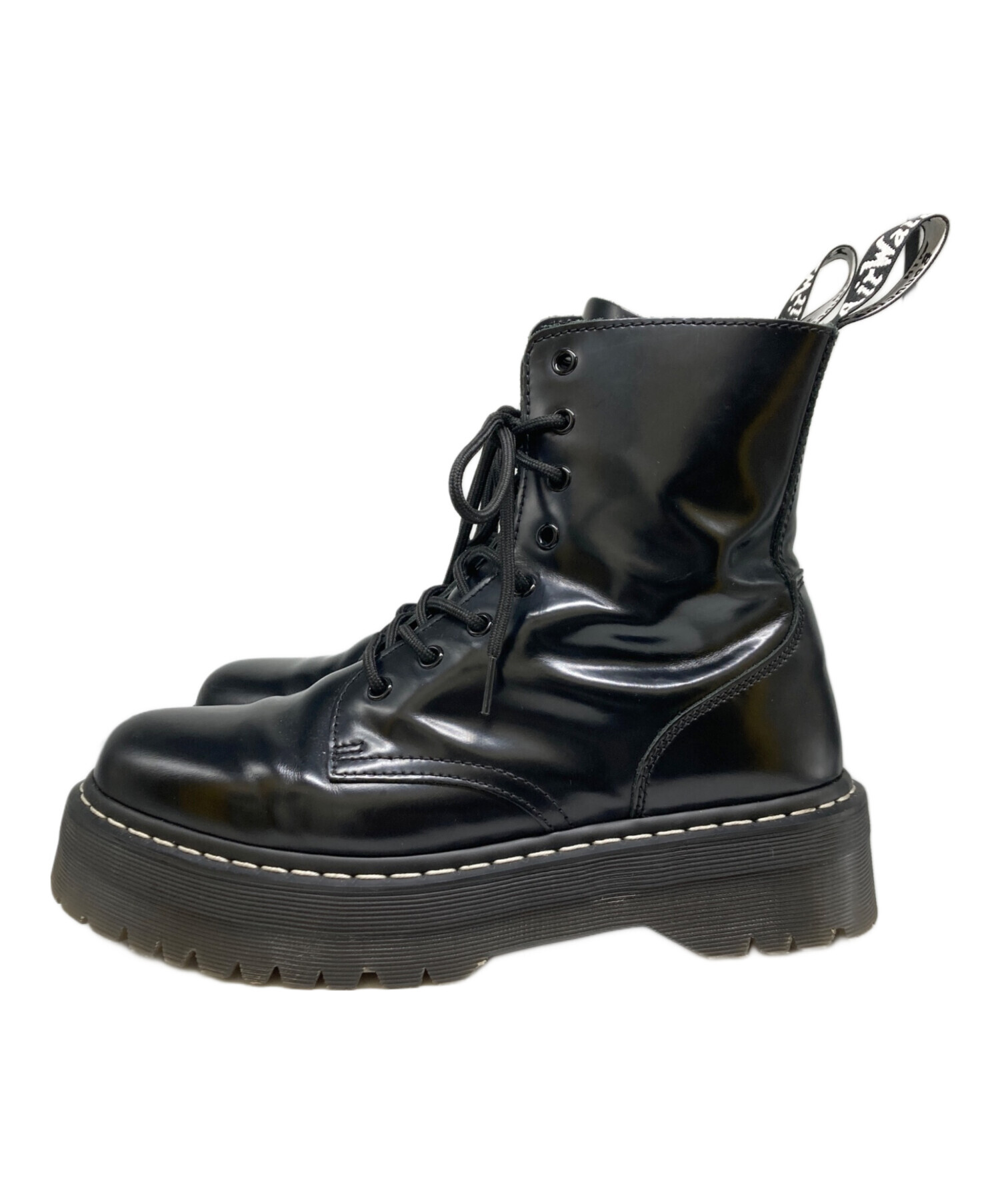 【中古】UK9 Dr.Martens JADON ホワイトステッチ 中古・古着通販】Dr.Martens (ドクターマーチン) JADON WS 8ホール