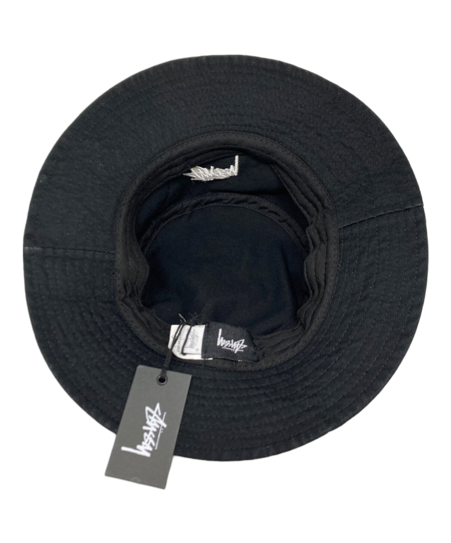 中古・古着通販】stussy (ステューシー) STOCK BUCKET HAT ブラック