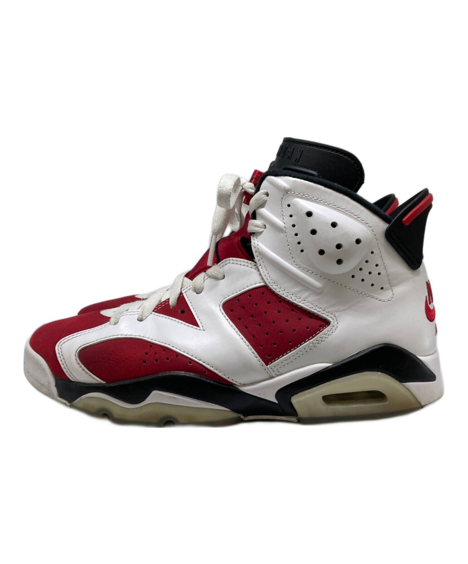 中古・古着通販】NIKE (ナイキ) AIR JORDAN 6 RETRO WHITE/CARMINE 