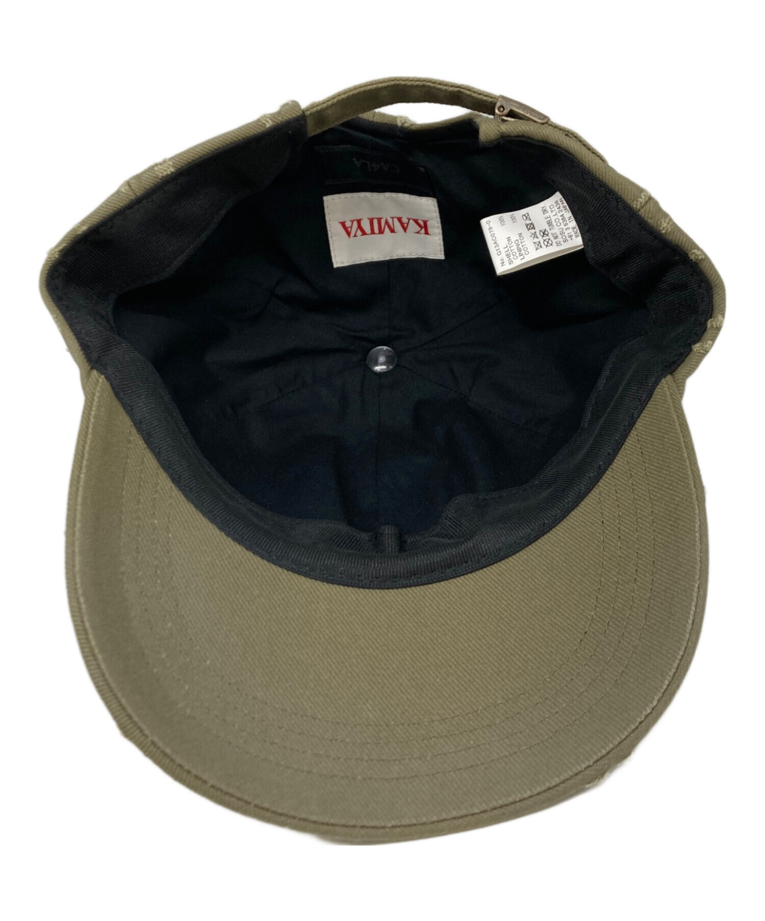 中古・古着通販】KAMIYA (カミヤ) CA4LA (カシラ) 24AW Distressed Cap