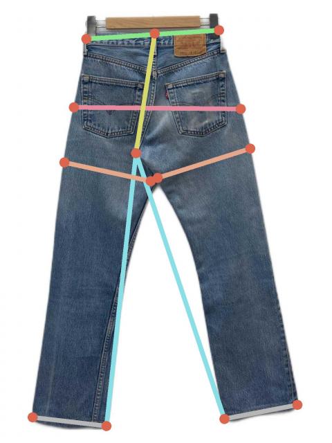 中古・古着通販】LEVI'S (リーバイス) 501XX デニムパンツ スカイ