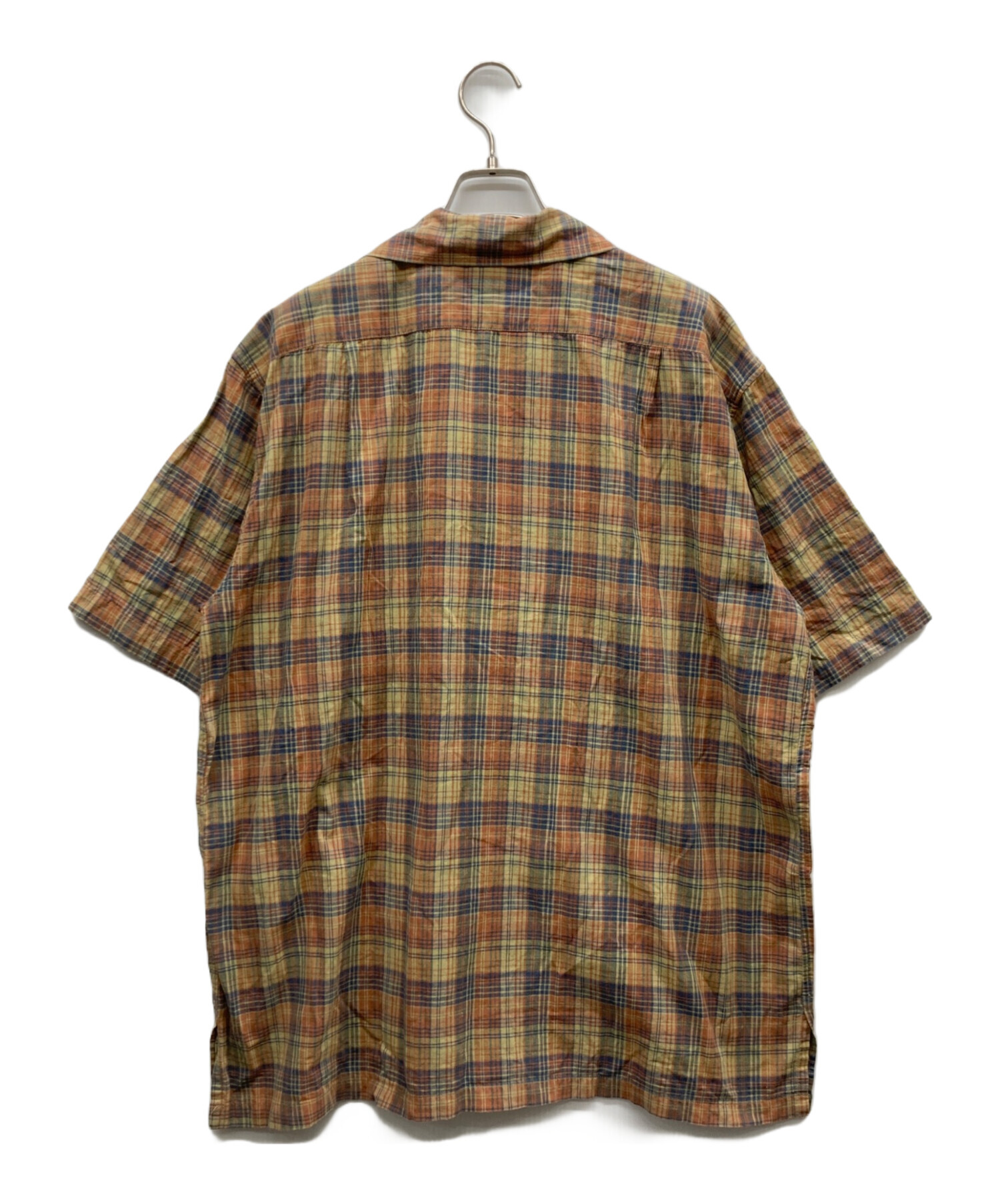 中古・古着通販】RRL (ダブルアールエル) オープンカラーチェック