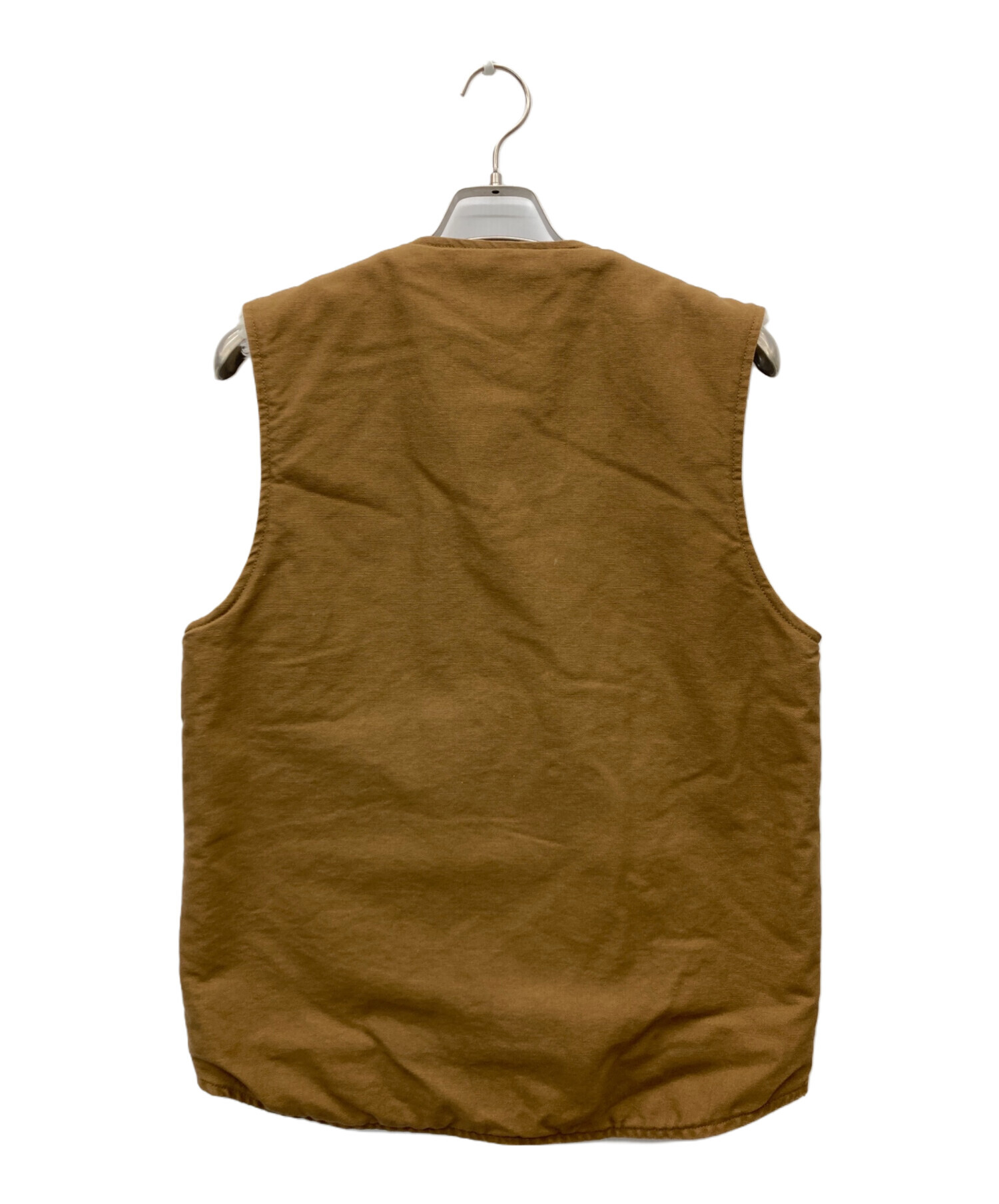 中古・古着通販】CarHartt (カーハート) 裏ボアダックベスト ブラウン