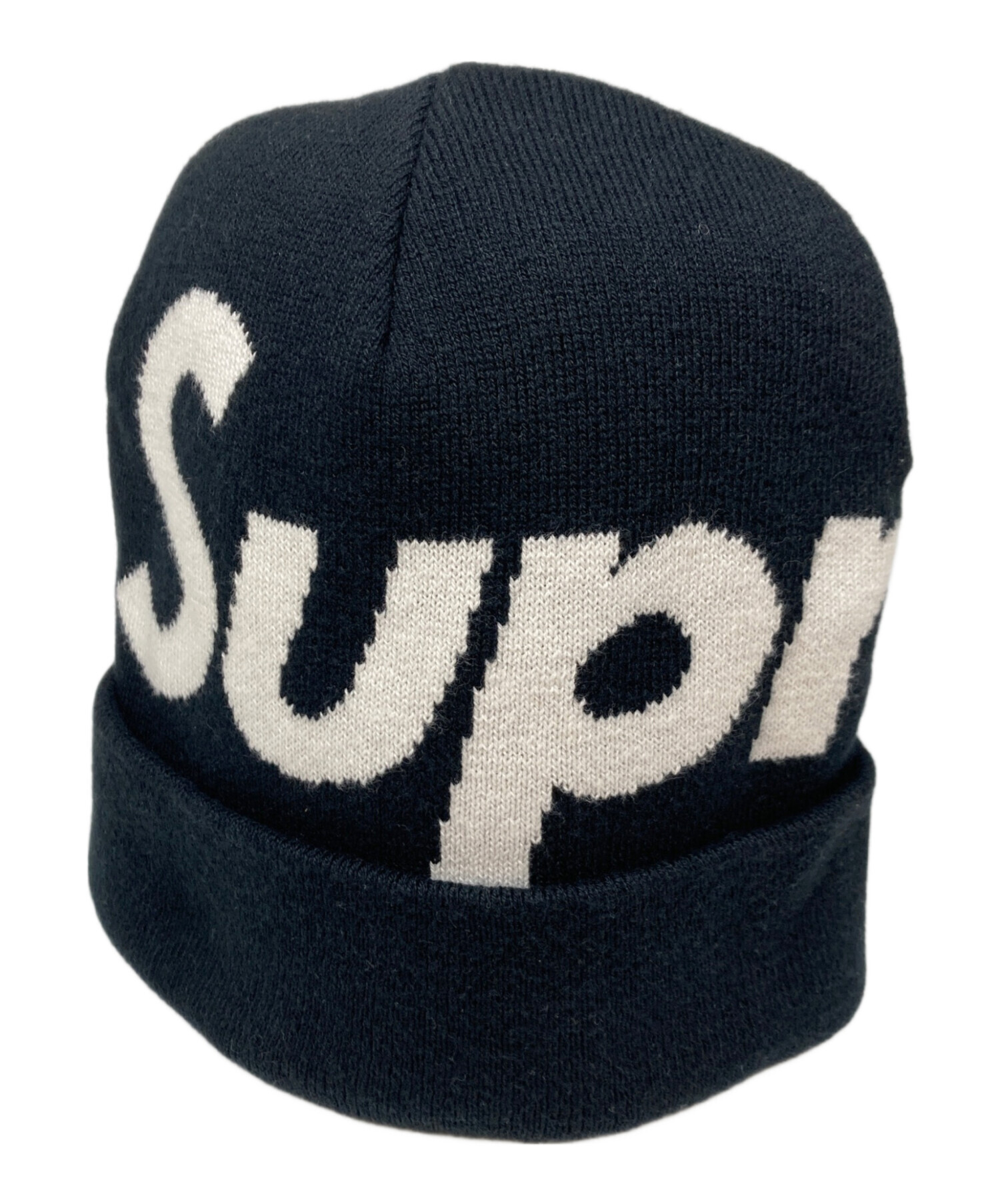 中古・古着通販】SUPREME (シュプリーム) Big Logo Beanie ブラック 