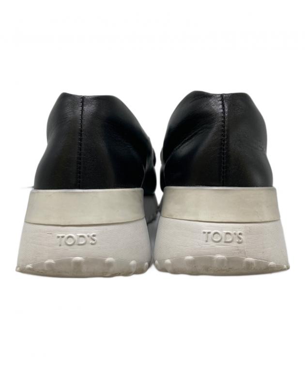中古・古着通販】TOD'S (トッズ) 厚底ビットローファー ブラック