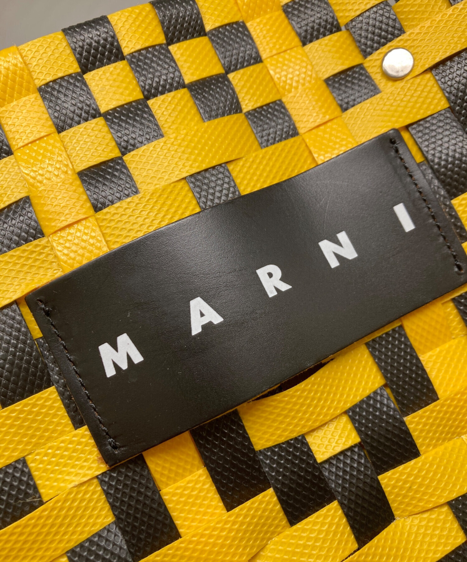 中古・古着通販】MARNI (マルニ) マーケットカゴバッグ ブラック