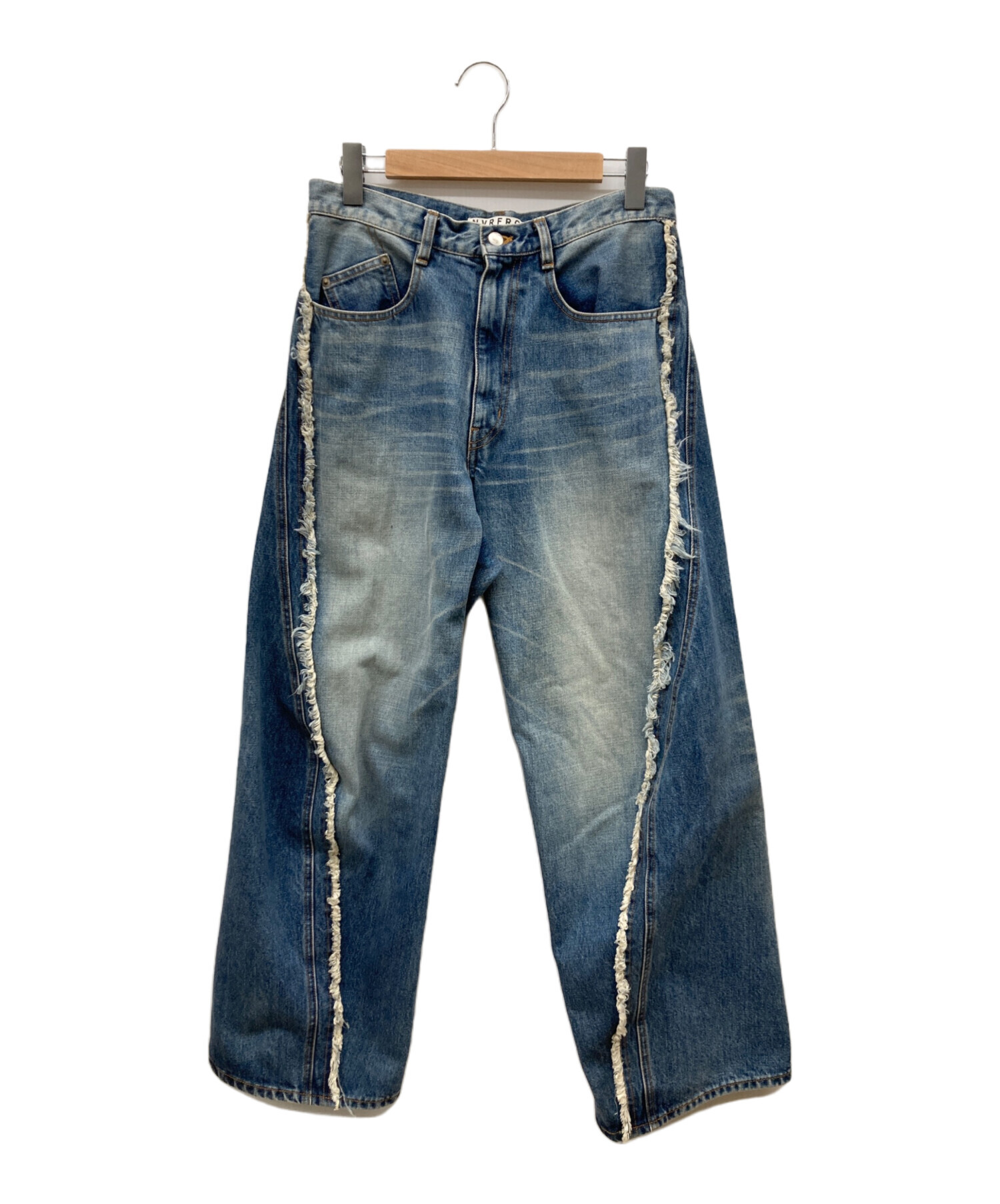 中古・古着通販】NVRFRGT (ネヴァーフォーゲット) Twisted Wide Leg