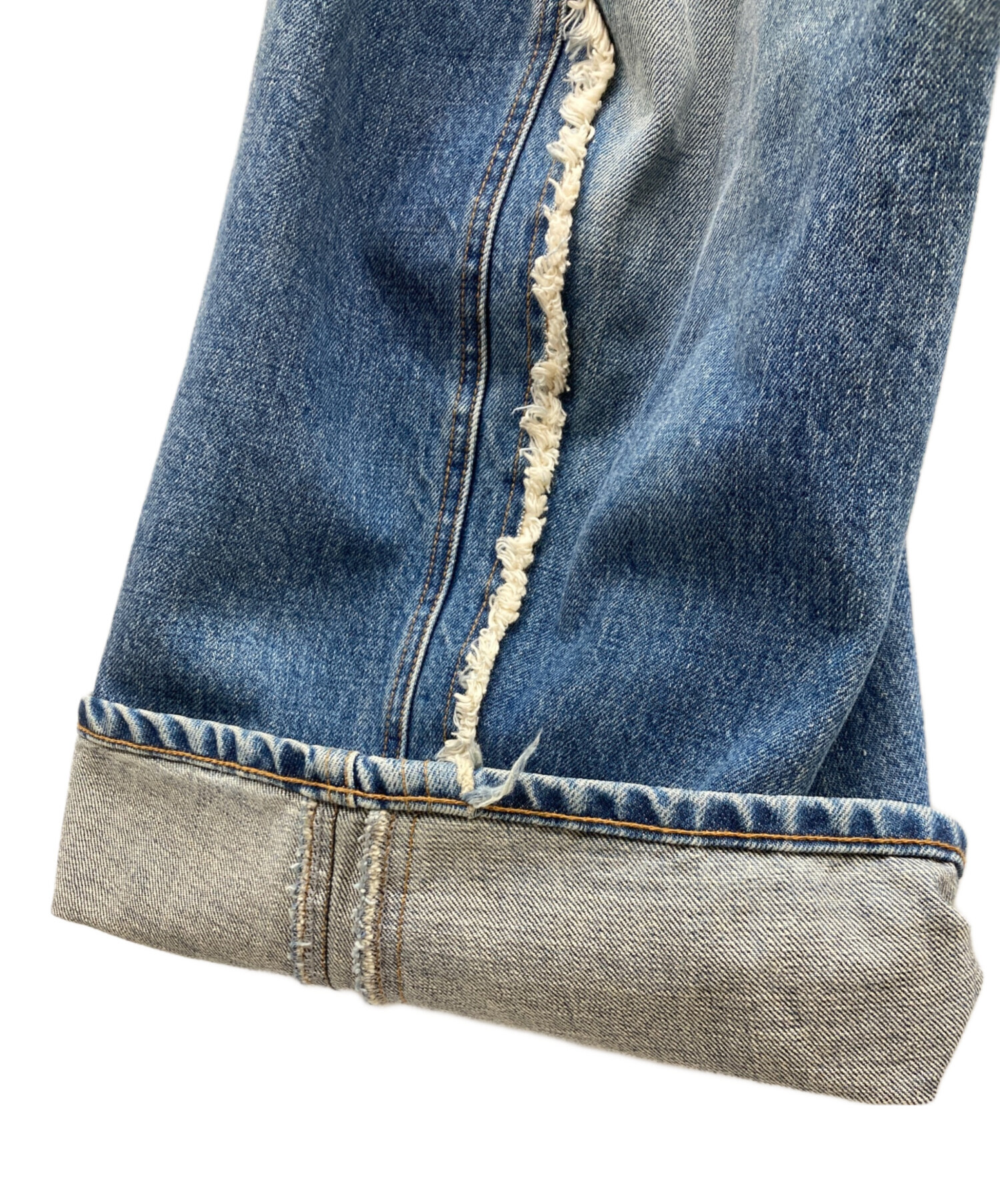 中古・古着通販】NVRFRGT (ネヴァーフォーゲット) Twisted Wide Leg