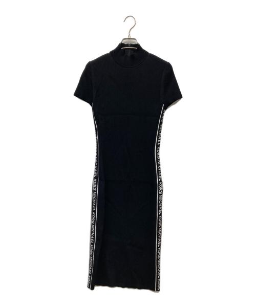 マイケルコース　リブニットワンピース 中古・古着通販】MICHAEL KORS (マイケル・コース) ロゴサイドライン