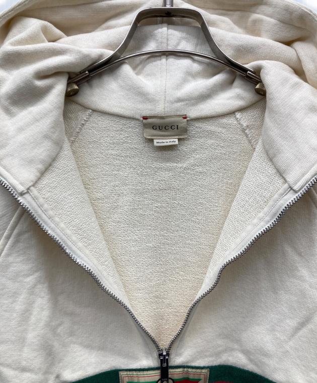 中古・古着通販】GUCCI (グッチ) シェリーラインハーフジップパーカー