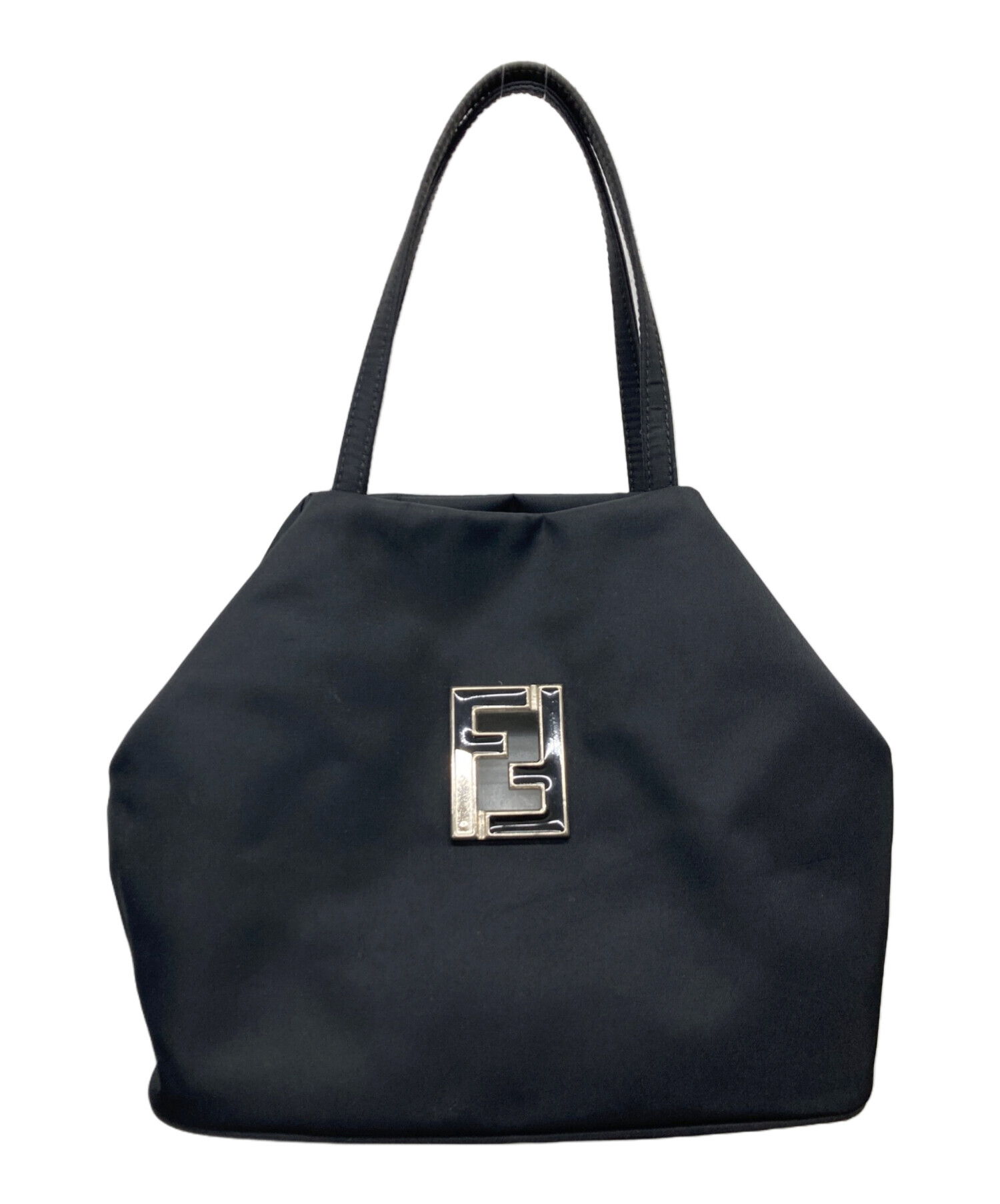 【中古品】フェンディ FENDI トートバッグ 8BH026 レディース 中古・古着通販】FENDI (フェンディ) FFロゴナイロントートバッグ
