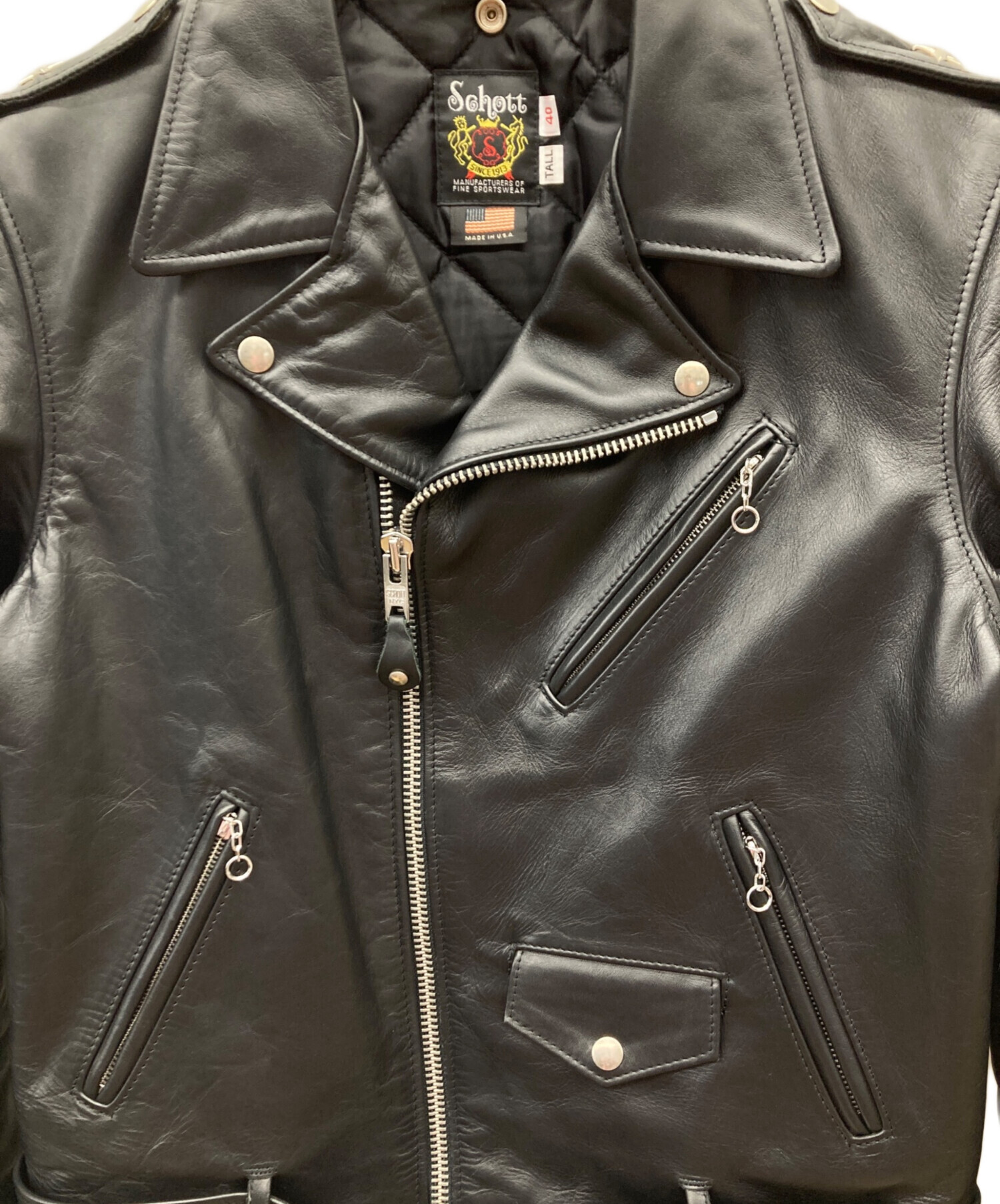 中古・古着通販】Schott (ショット) 613UST ONESTAR TALL ライダース