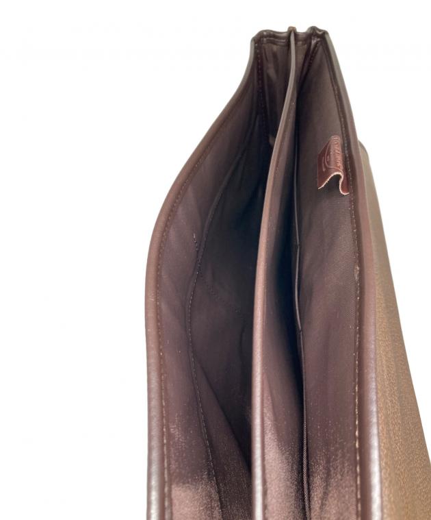 中古・古着通販】LONGCHAMP (ロンシャン) レザービジネスバッグ
