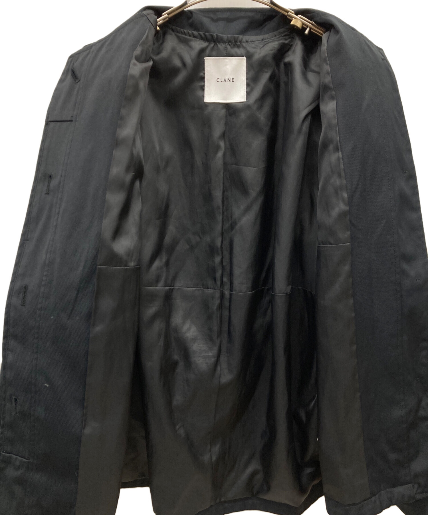 中古・古着通販】CLANE (クラネ) 3WAY ARRANGE JACKET ネイビー サイズ