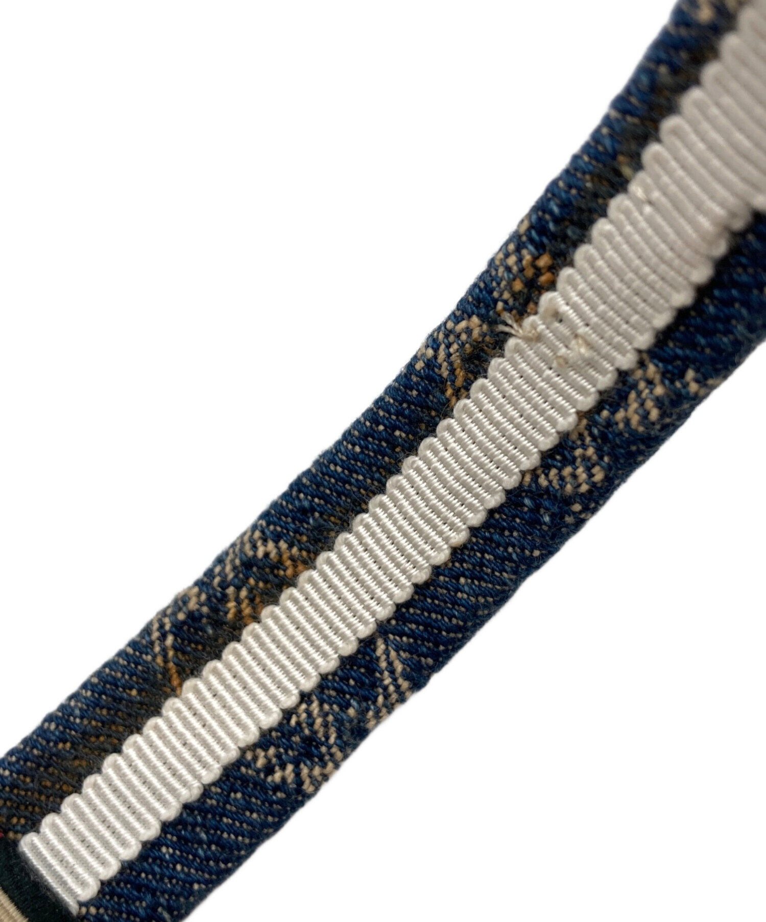 中古・古着通販】GUCCI (グッチ) GGロゴヘアカチューシャ ブルー 中古・古着通販】GUCCI (グッチ) GGロゴヘアカチューシャ ブルー