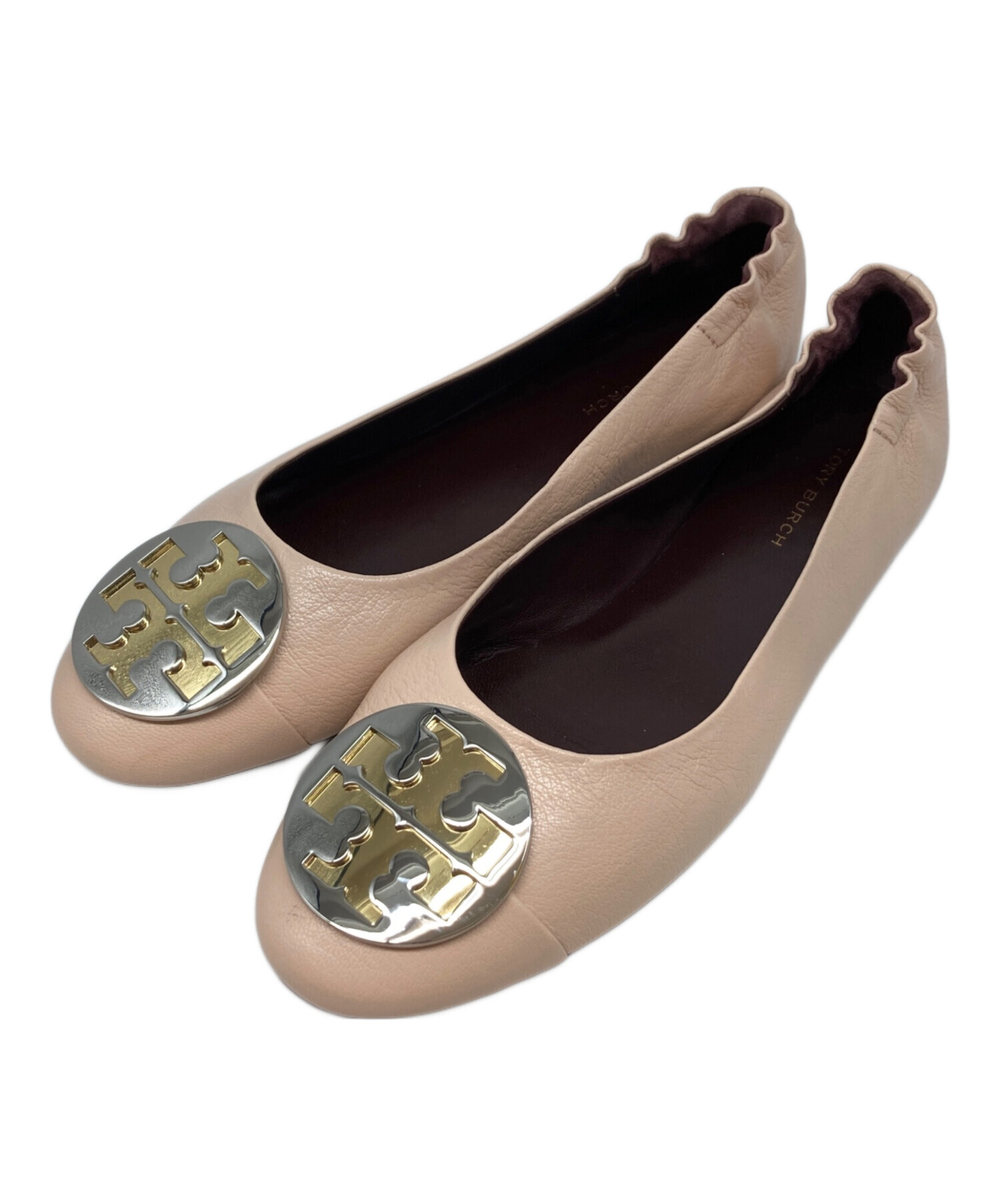 中古・古着通販】TORY BURCH (トリーバーチ) クレア キャップ トゥ 中古・古着通販】TORY BURCH (トリーバーチ) クレア キャップ トゥ