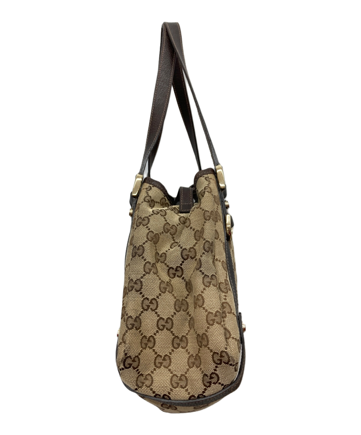 中古・古着通販】GUCCI (グッチ) アビー GGキャンバス トートバッグ