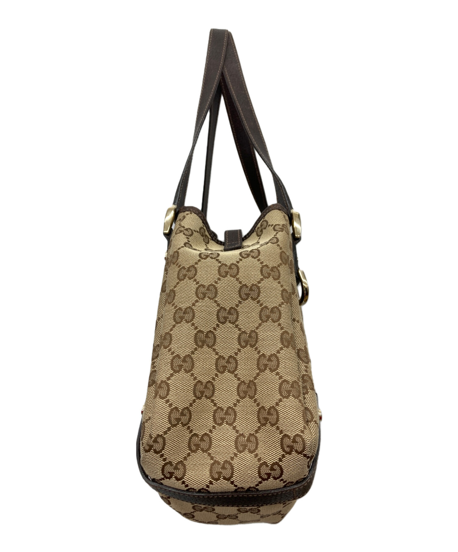 中古・古着通販】GUCCI (グッチ) アビー GGキャンバス トートバッグ