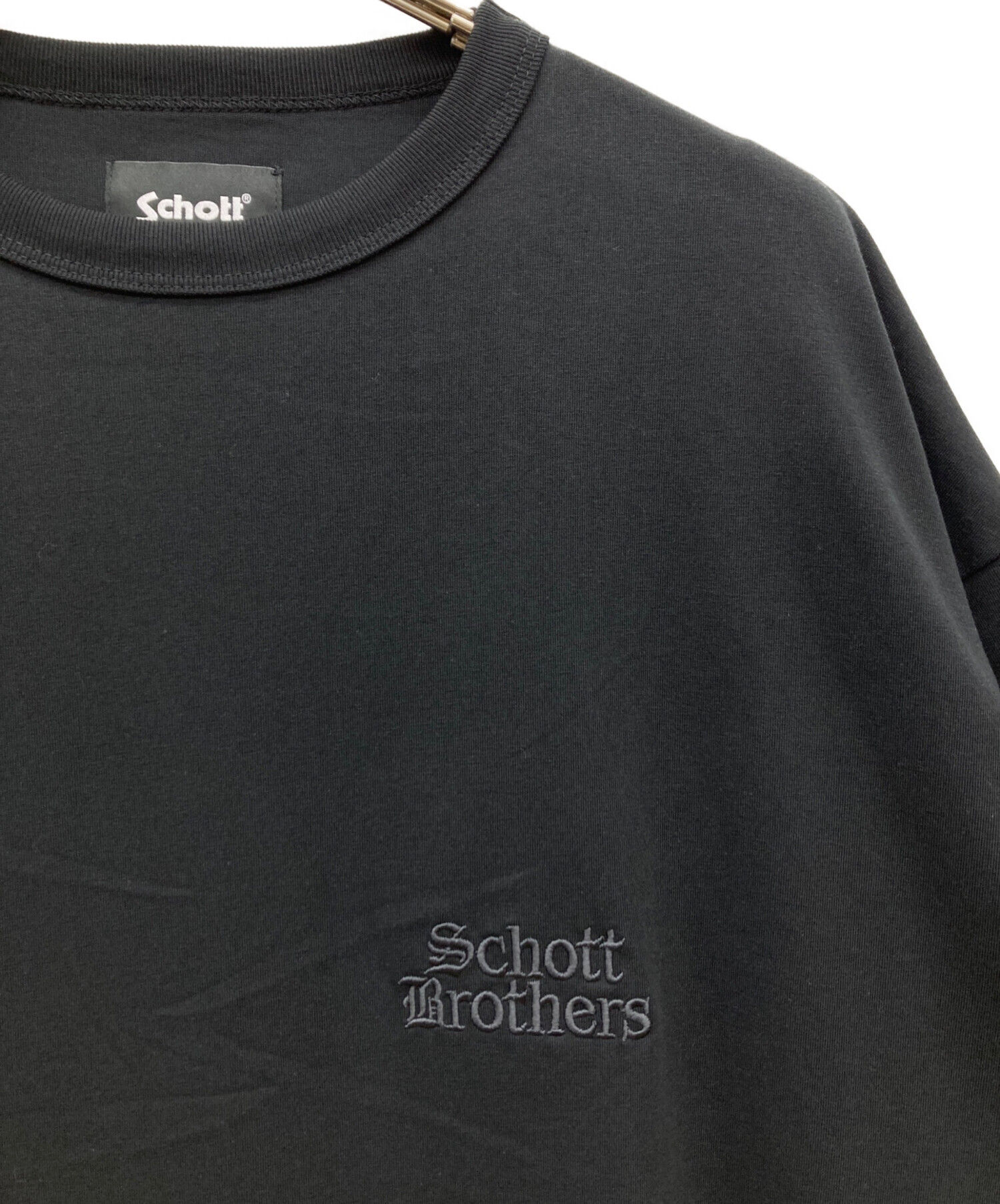 中古・古着通販】Schott (ショット) B.S. T-SHIRT/ブラックシープ
