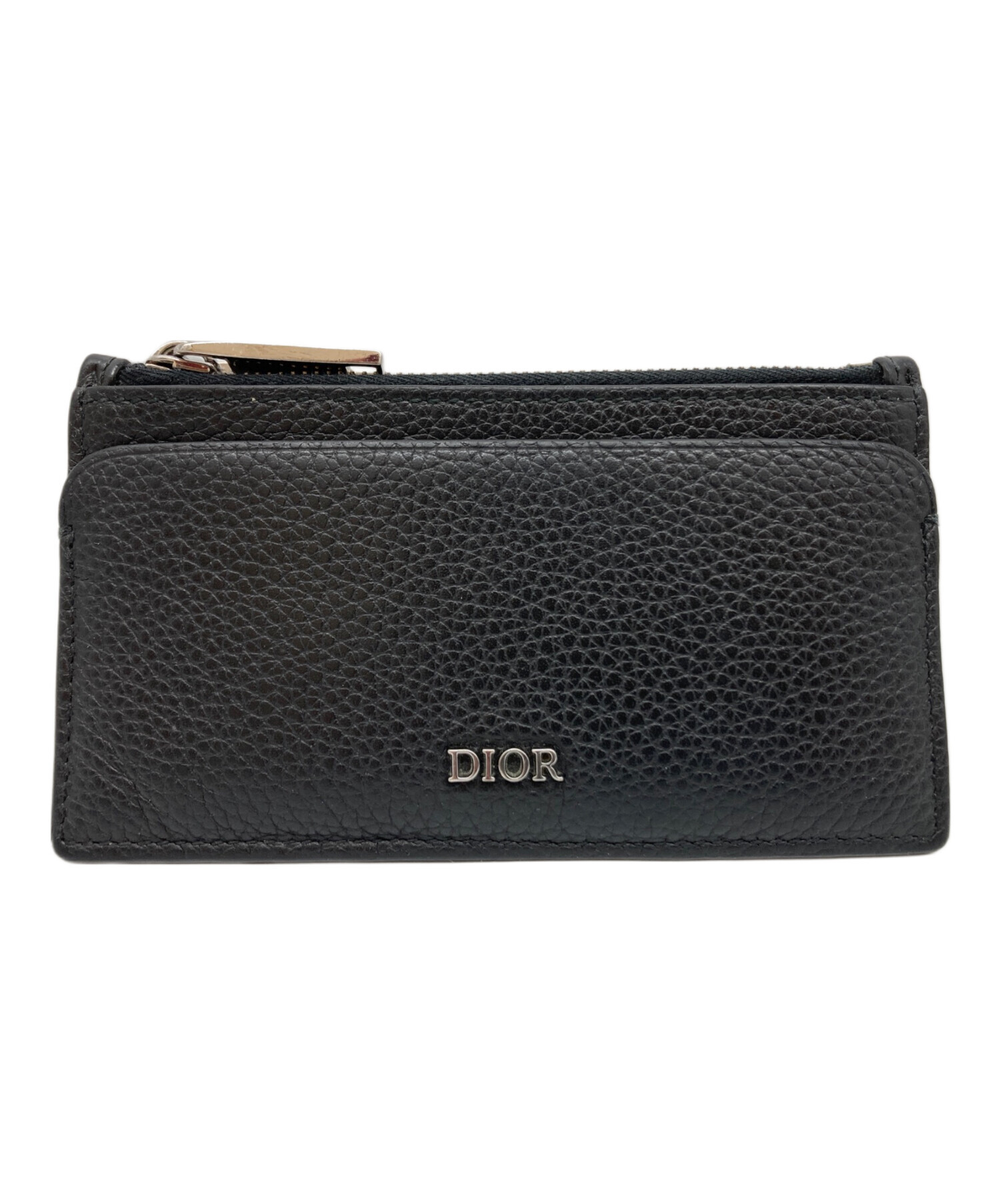 Dior 黒 レザー ケース 中古・古着通販】Dior (ディオール) レザーフラグメントケース