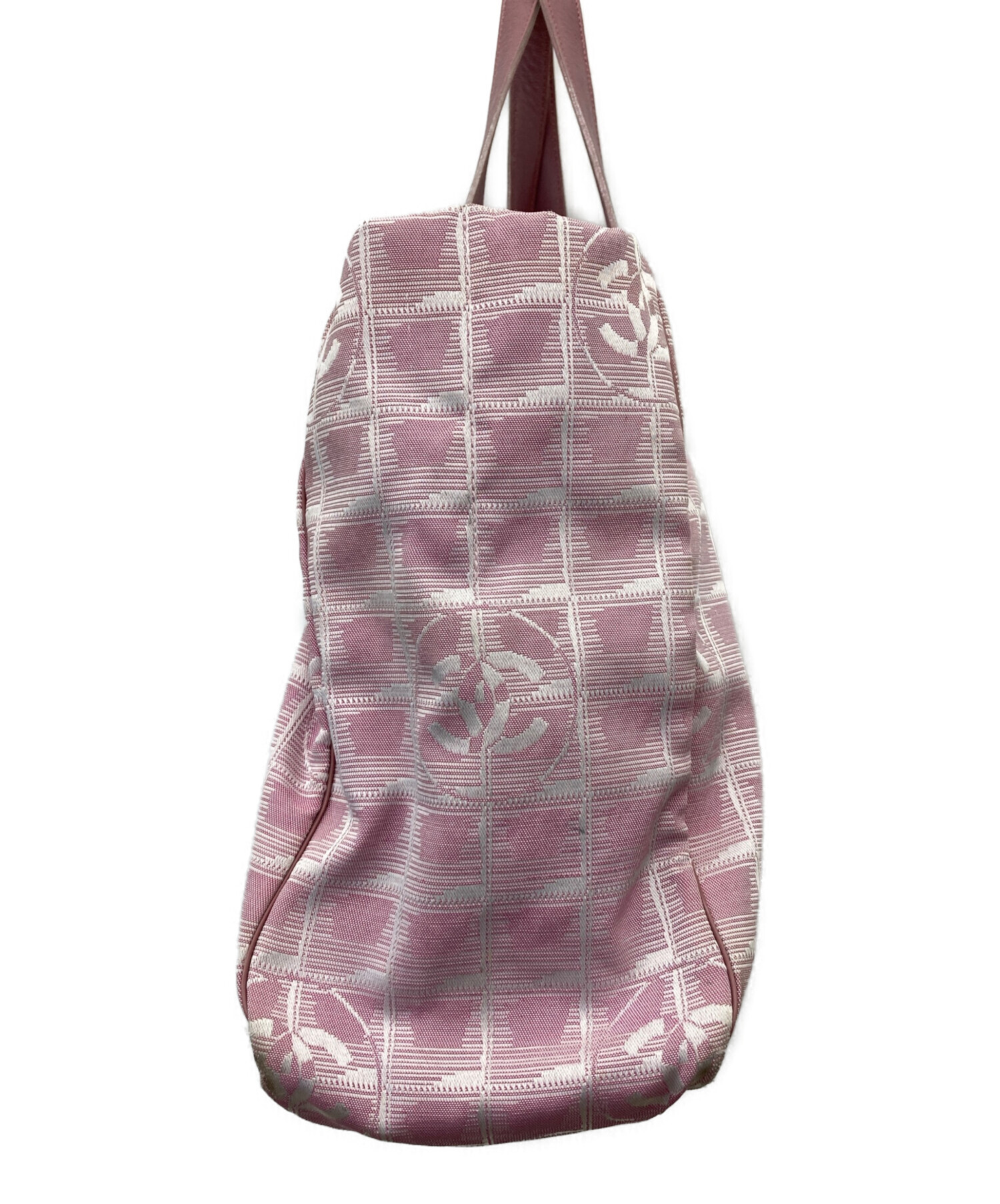 中古・古着通販】CHANEL (シャネル) ニュートラベルライン ピンク