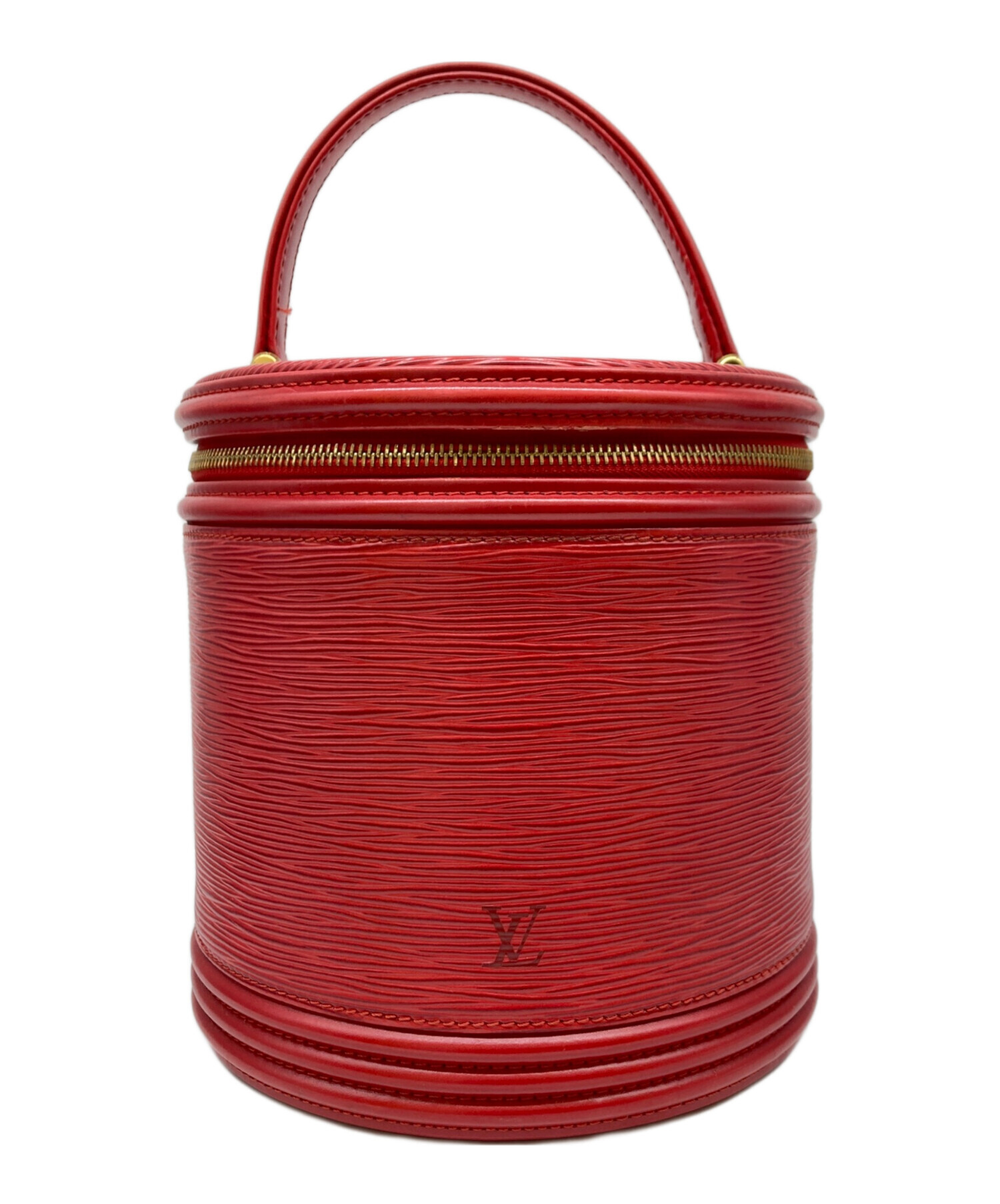 ルイヴィトン LOUIS VUITTON カスティリアンレッド エピ ポシェット 