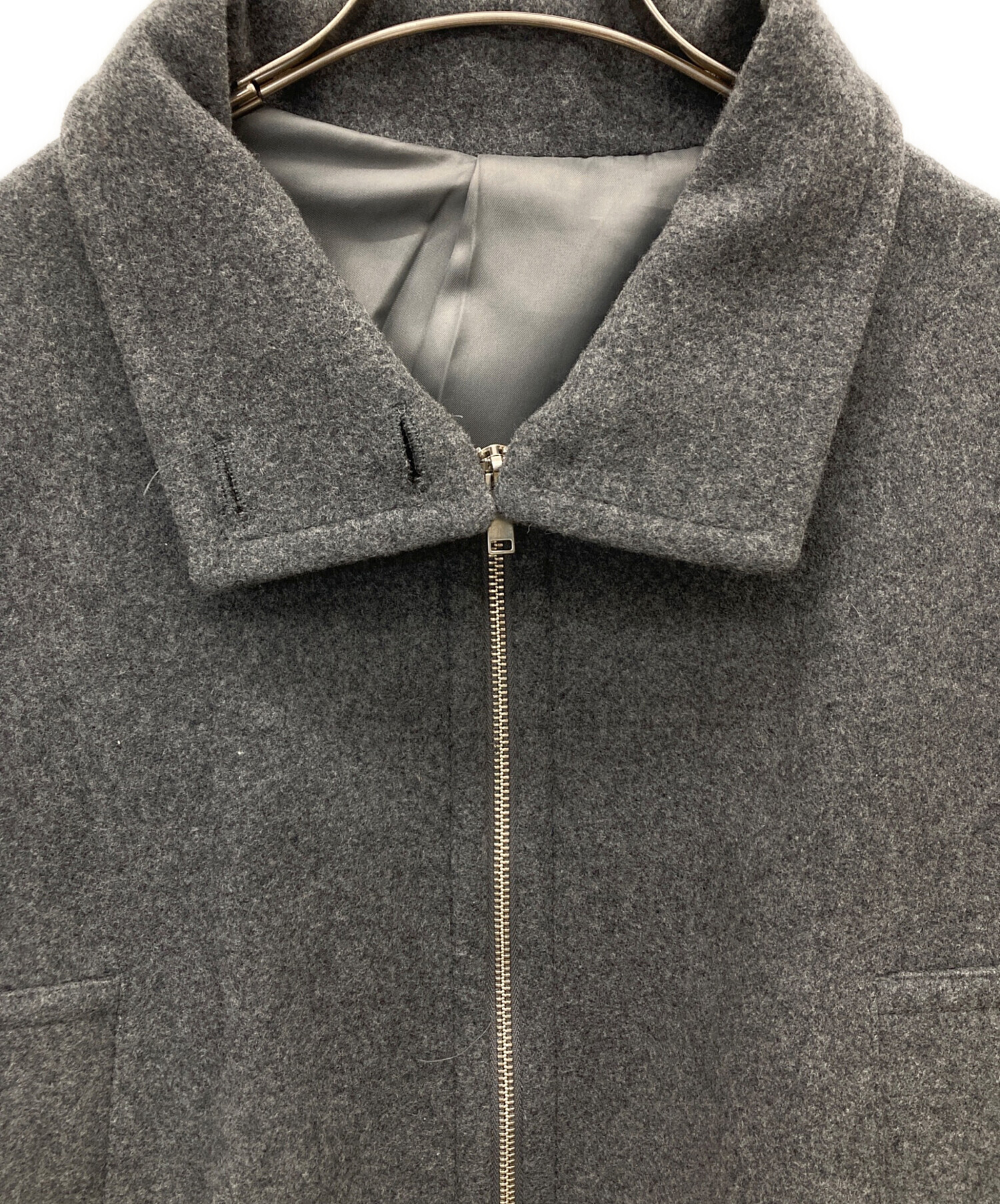 中古・古着通販】STUDIOUS (ステュディオス) Stand Collar Wool 