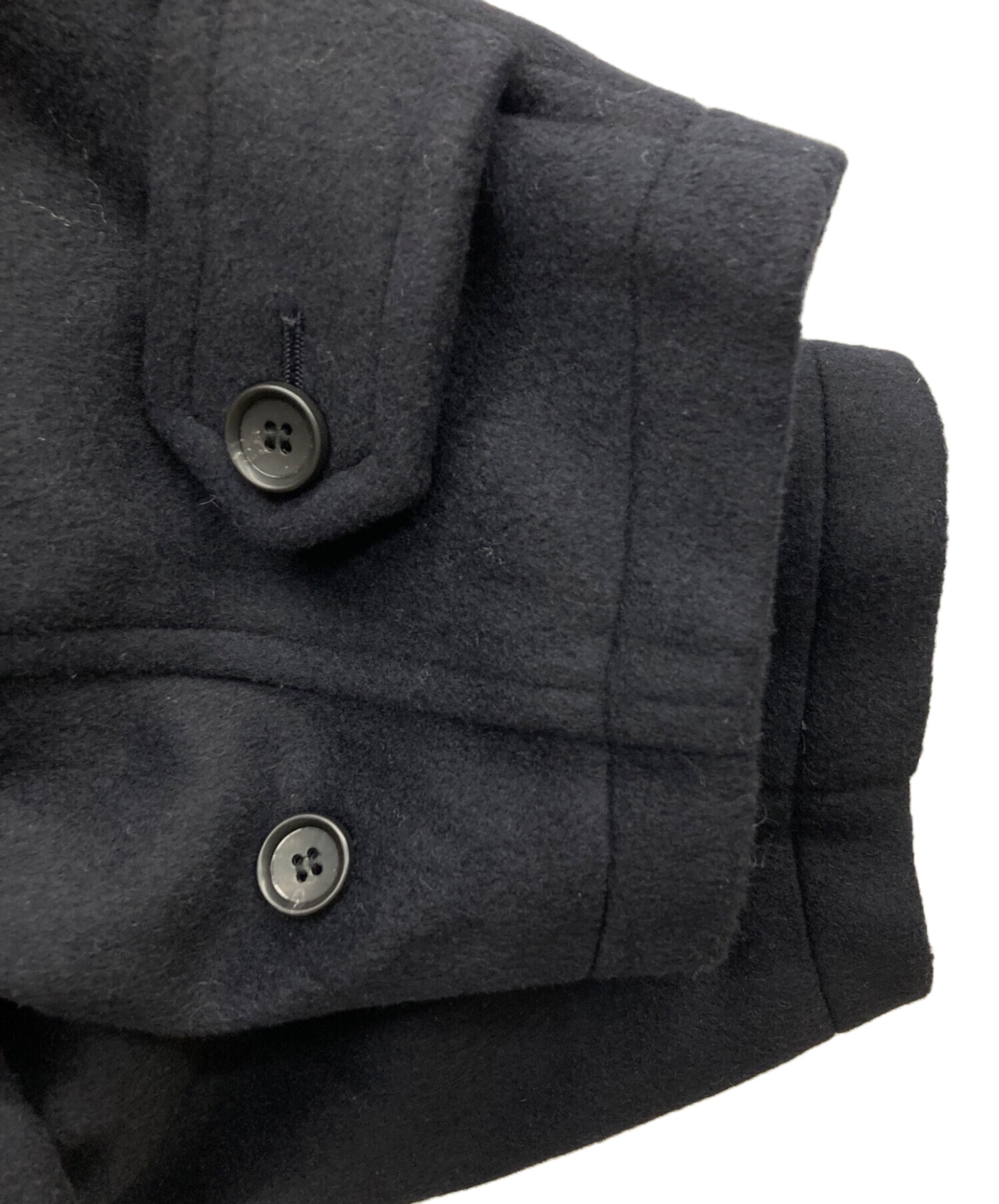 中古・古着通販】ANUKE (アンヌーク) Wool Soutiencollar Coat 