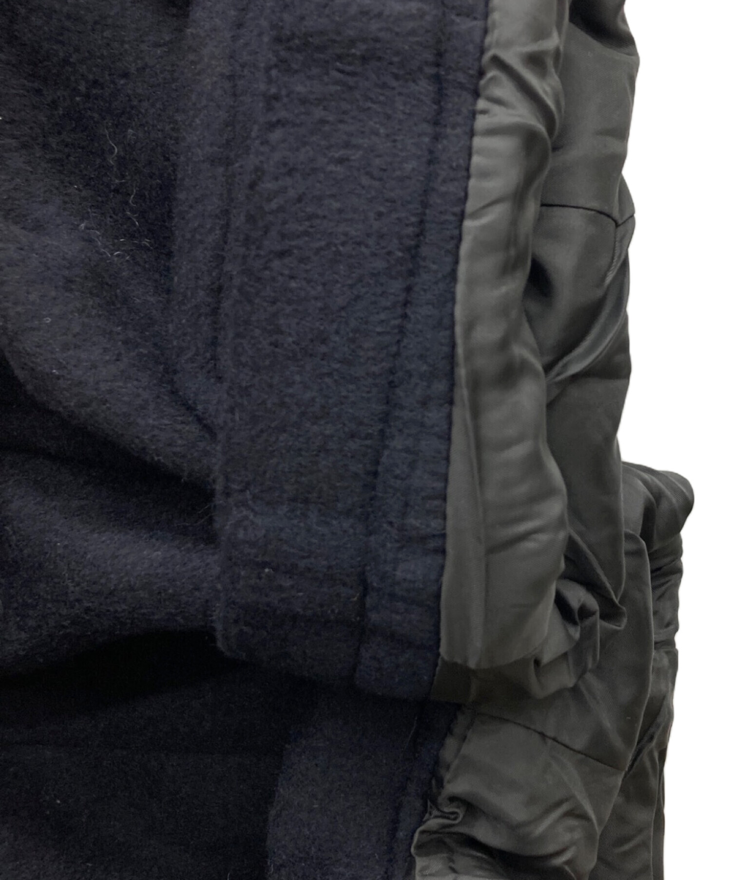 中古・古着通販】ANUKE (アンヌーク) Wool Soutiencollar Coat 