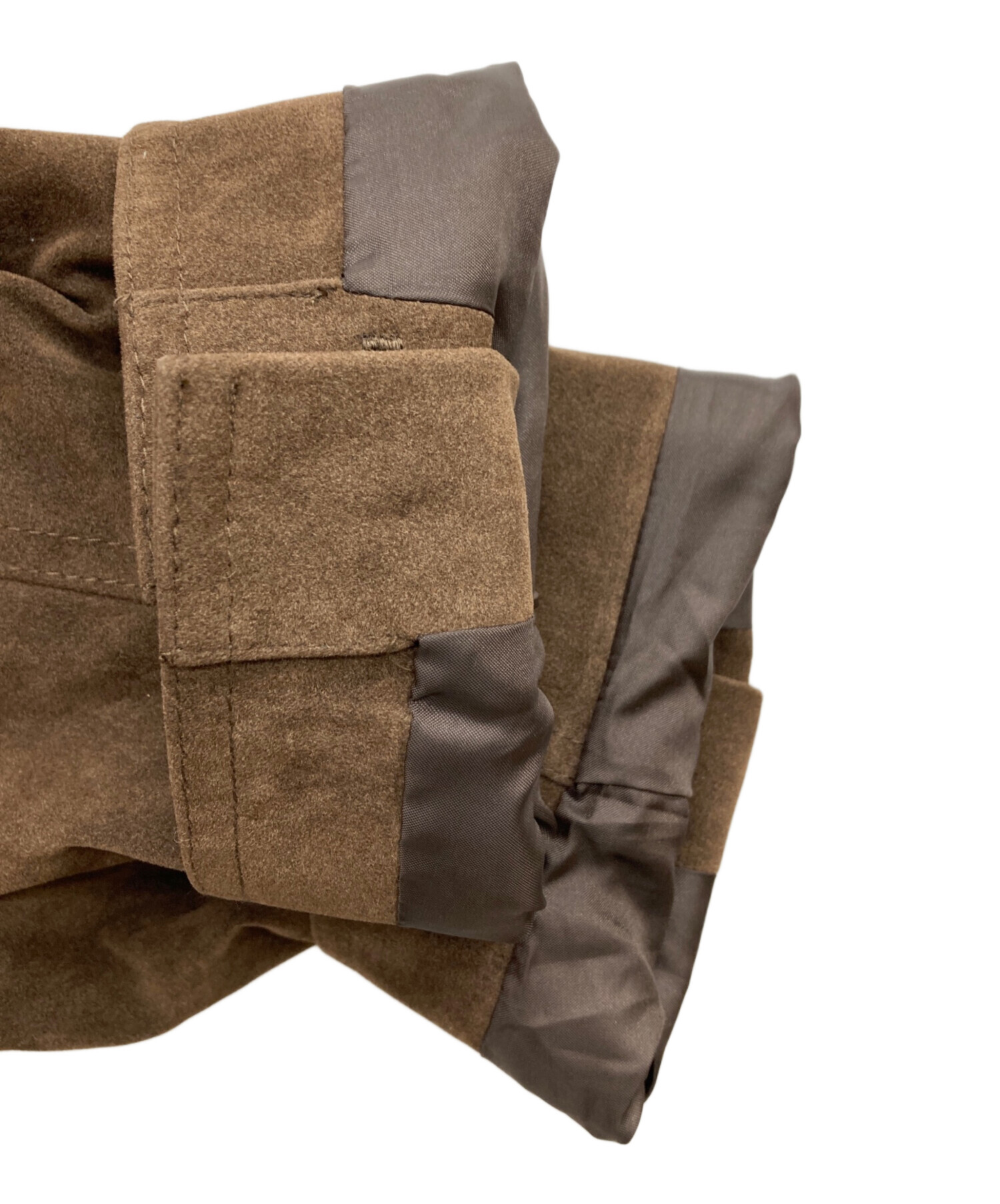 中古・古着通販】ANUKE (アンヌーク) Eco Suede Jacket ブラウン