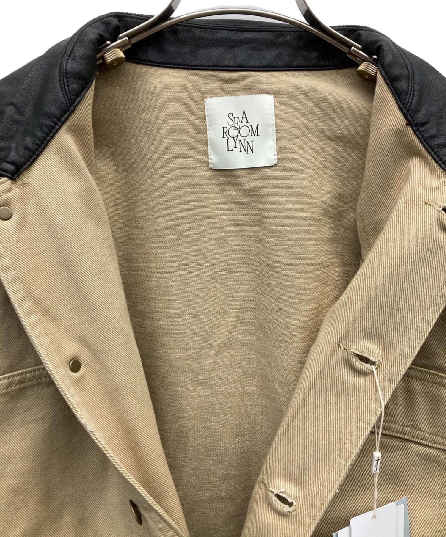 中古・古着通販】Sea Room lynn (シールームリン) ECO Leather collar