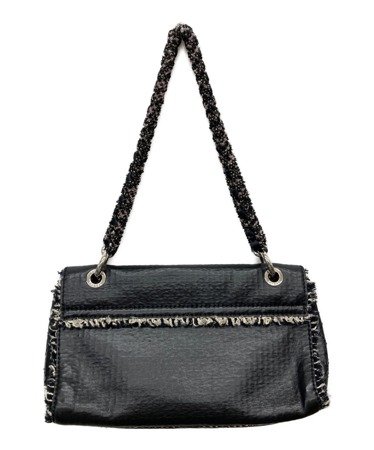 シャネル　美品 中古・古着通販】CHANEL (シャネル) ココマーク ツイードチェーン