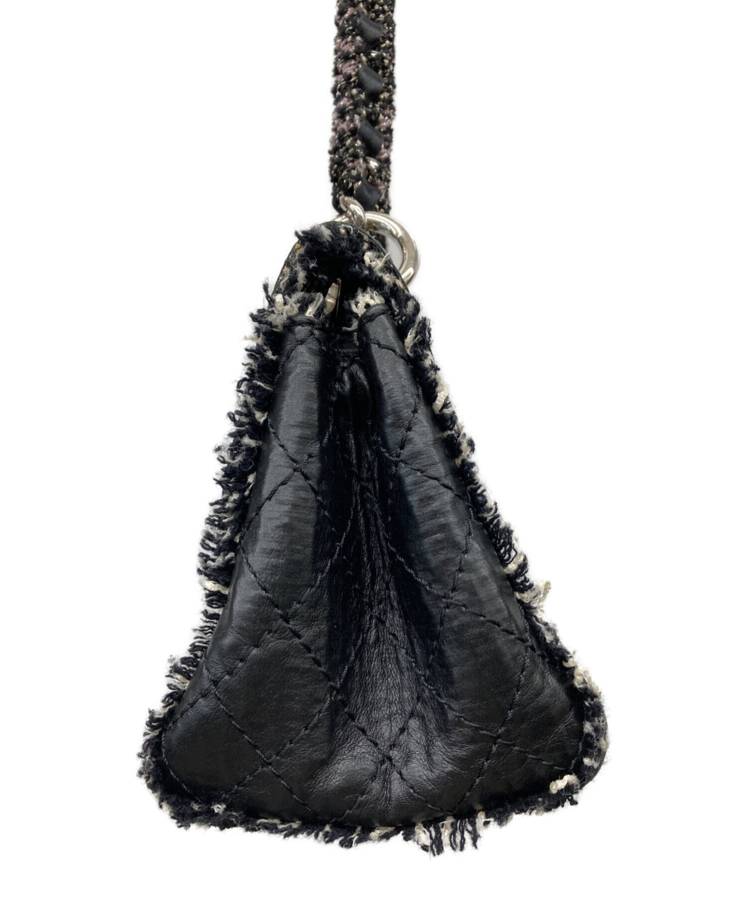 中古・古着通販】CHANEL (シャネル) ココマーク ツイードチェーン