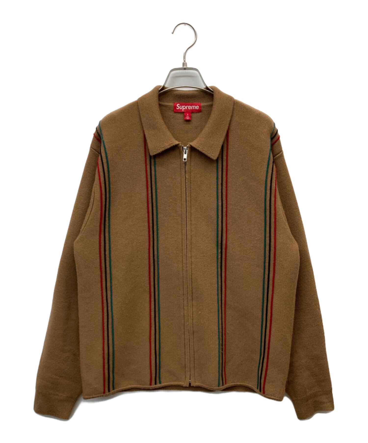 中古・古着通販】SUPREME (シュプリーム) 25AW Stripe Zip Up Polo 