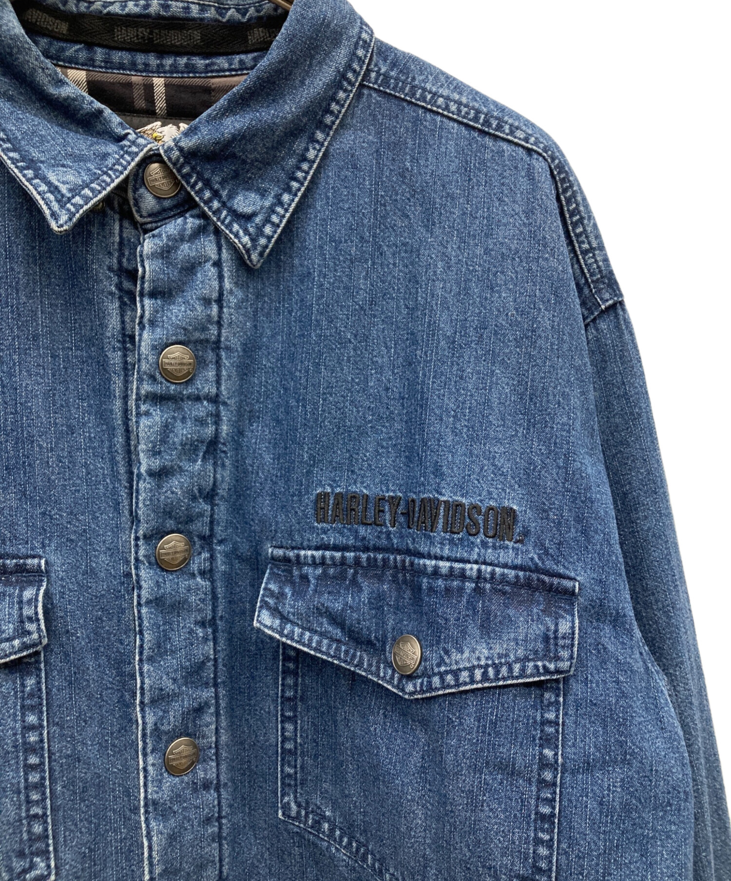 中古・古着通販】HARLEY-DAVIDSON (ハーレーダビッドソン) 刺繍ロゴ