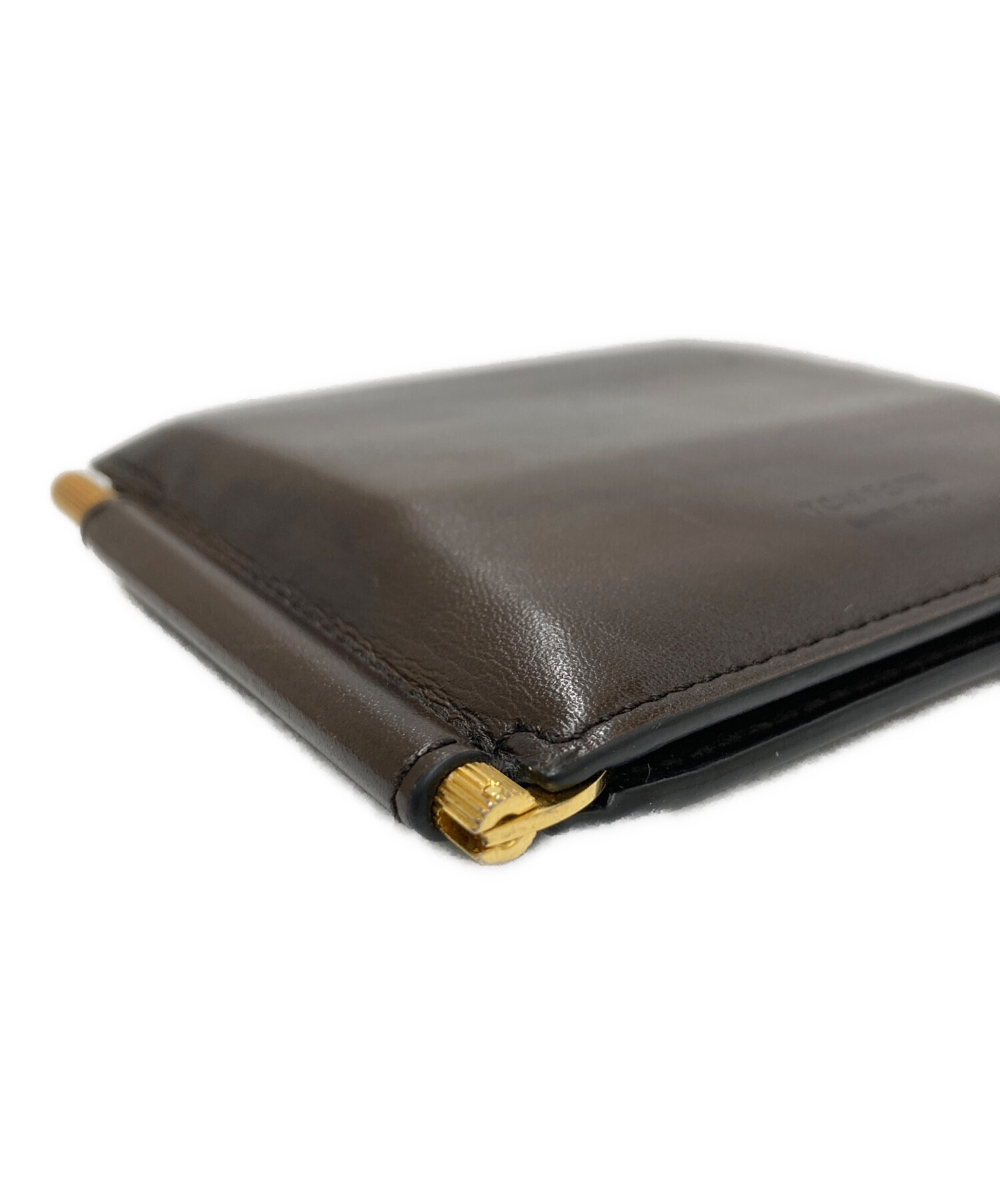 中古・古着通販】TOM FORD (トムフォード) マネークリップ付き二つ折り