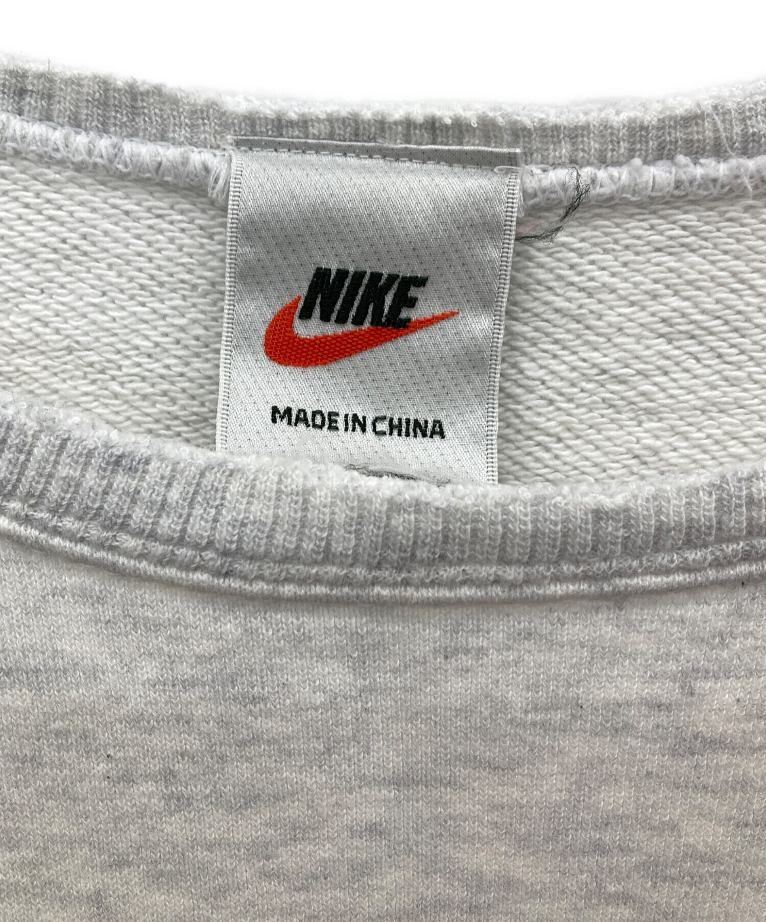 中古・古着通販】NIKE (ナイキ) 90'Sロゴスウェット グレー サイズ