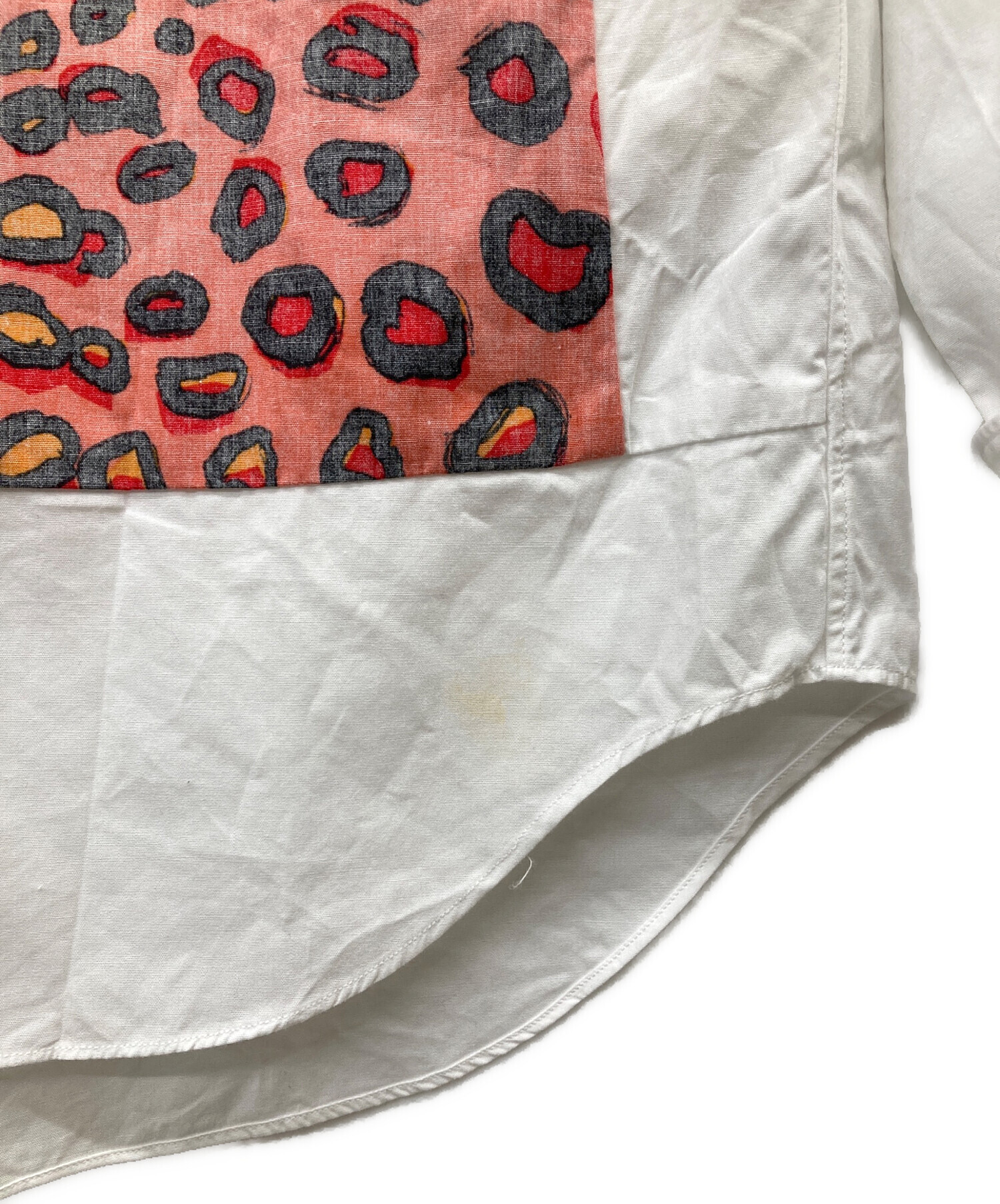 BLACK COMME des GARCONS 21SS レオパード 長袖シャツ 中古・古着通販】BLACK COMME des GARCONS (ブラックコムデギャルソン