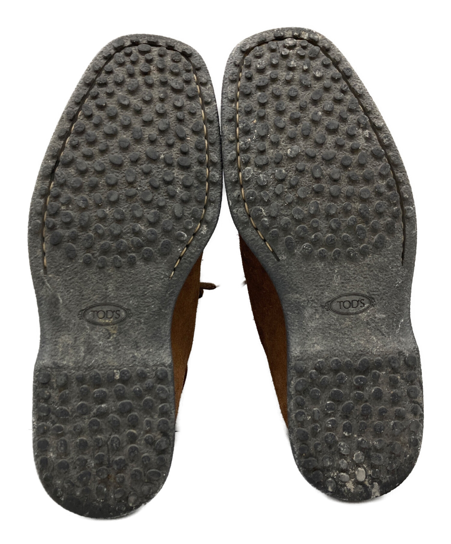 中古・古着通販】TOD'S (トッズ) モカシンデザートブーツ ブラウン
