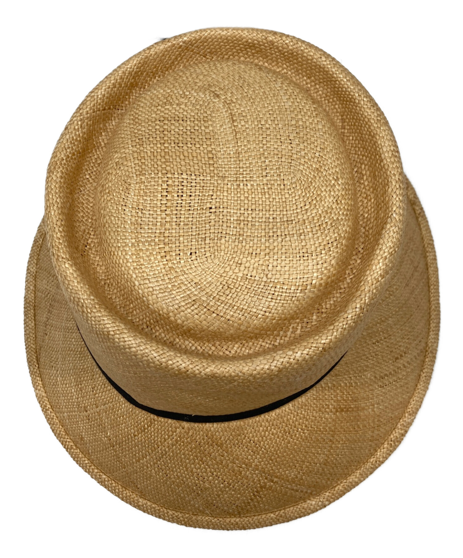 ベルレッタ BERRETTA ストローハット 中古・古着通販】BERRETTA (ベルレッタ) ストローハット ベージュ