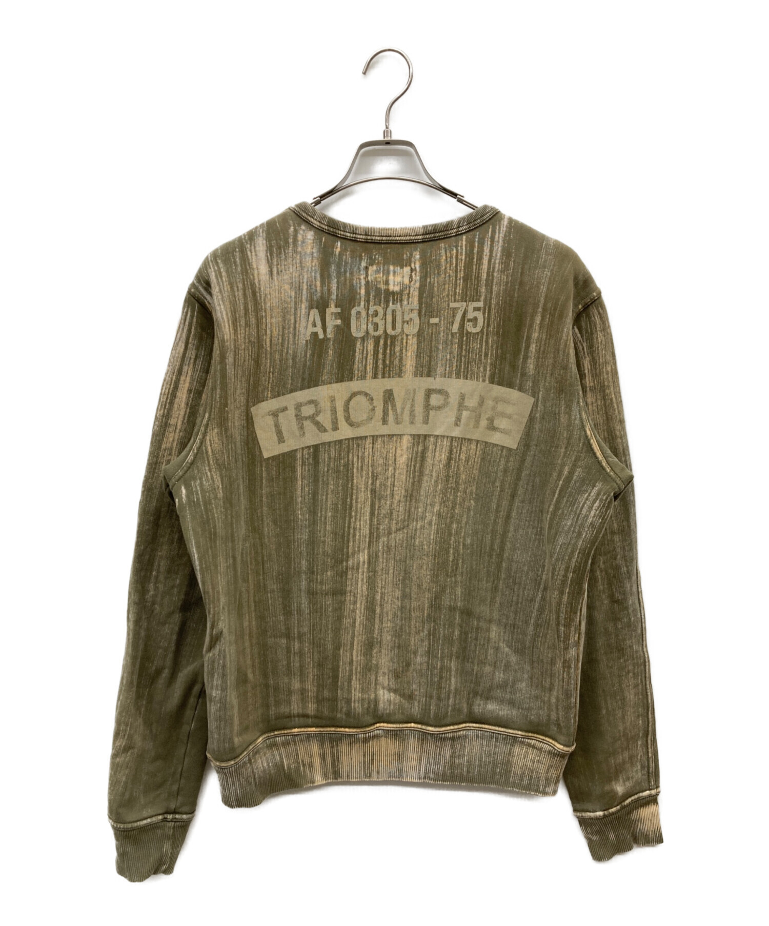 中古・古着通販】DIESEL (ディーゼル) ヴィンテージ加工 スウェット