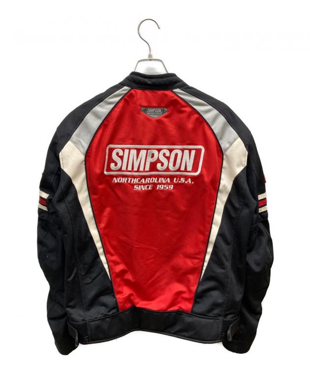 中古・古着通販】SIMPSON (シンプソン) レーシングジャケット レッド
