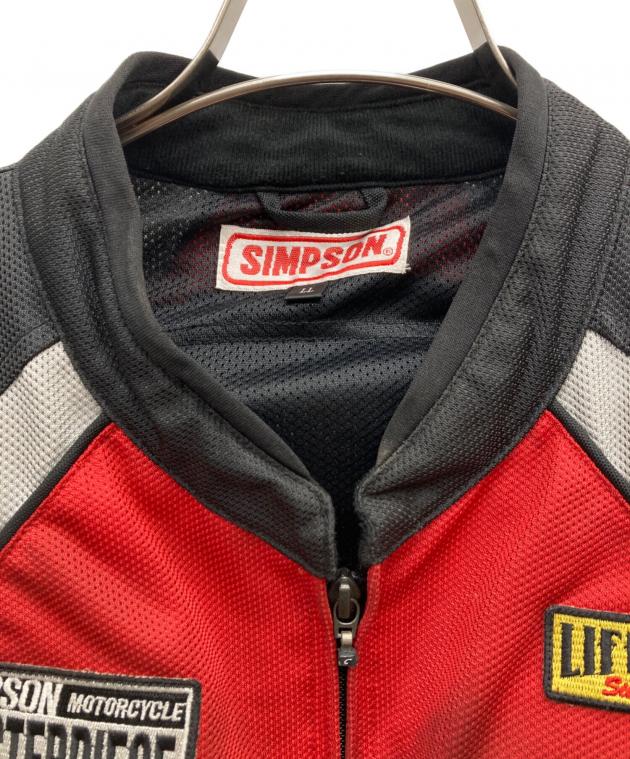 中古・古着通販】SIMPSON (シンプソン) レーシングジャケット レッド
