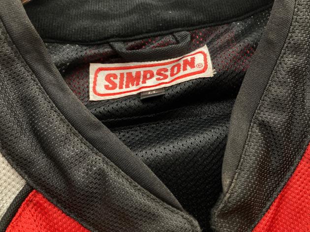中古・古着通販】SIMPSON (シンプソン) レーシングジャケット レッド
