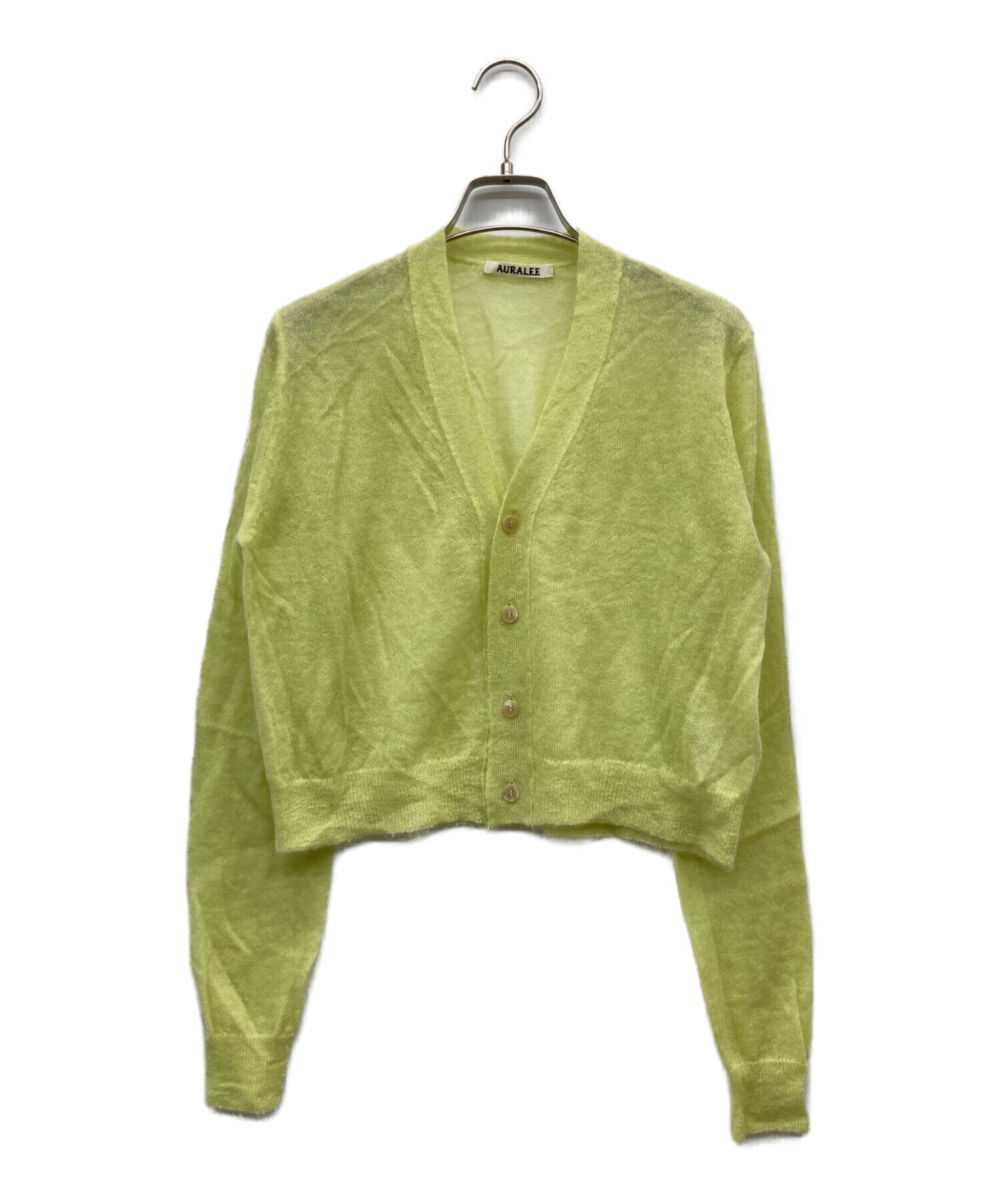 中古・古着通販】AURALEE (オーラリー) KID MOHAIR SHEER KNIT