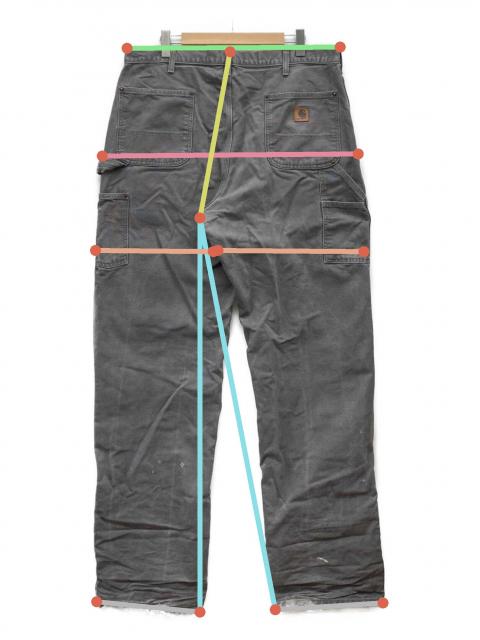 中古・古着通販】CarHartt (カーハート) ダブルニーペインターパンツ