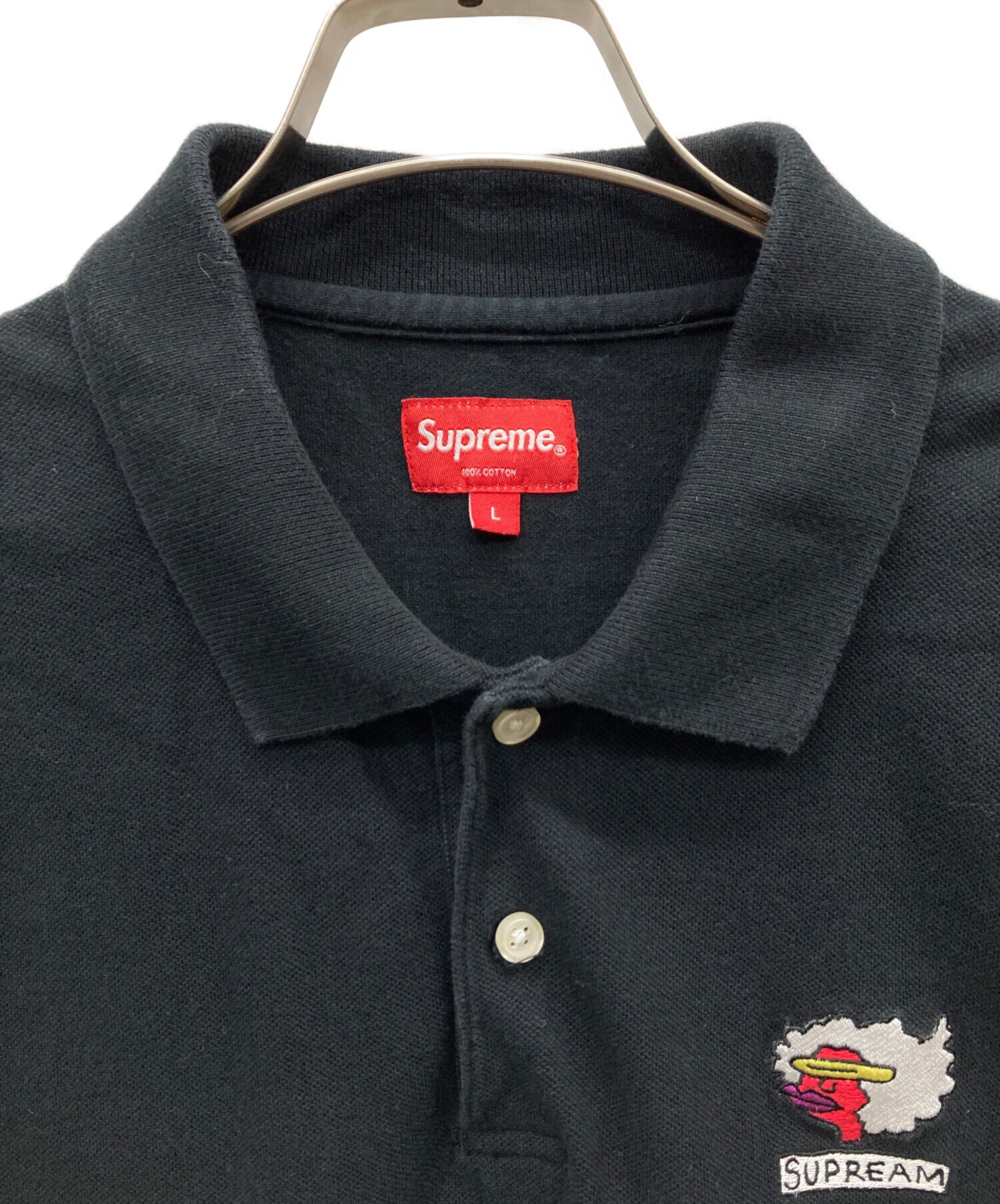 ラ*ー様 【最終値下げ⠀】Supreme17AW Gonz 半袖シャツ ブラック 中古・古着通販】Supreme (シュプリーム) 17AW Gonz Ramm Polo